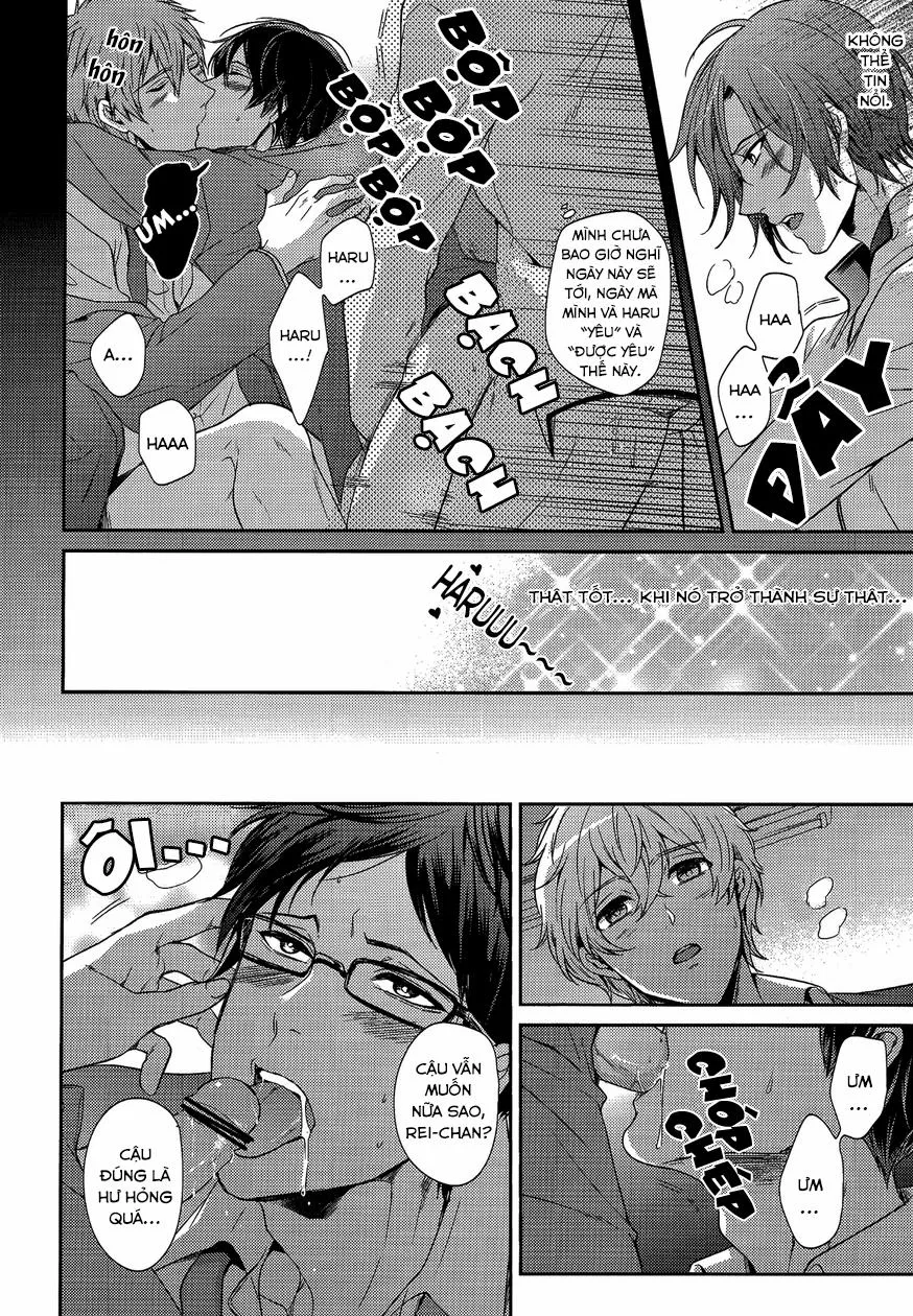 HentaiVN.net - Ảnh 24 - Otonamuke Free no Freedom na Hon (Free!) - Chap 1