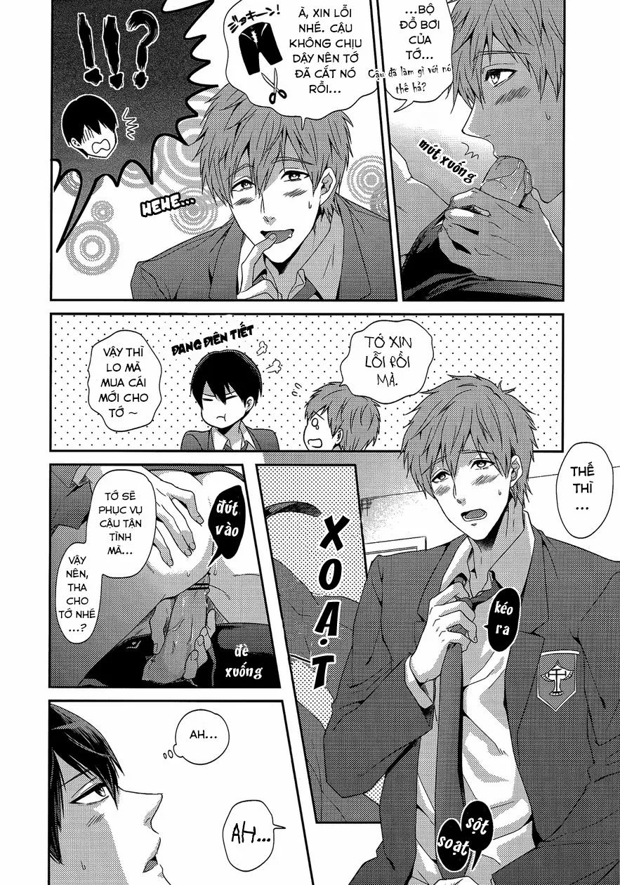 HentaiVN.net - Ảnh 5 - Otonamuke Free no Freedom na Hon (Free!) - Chap 1