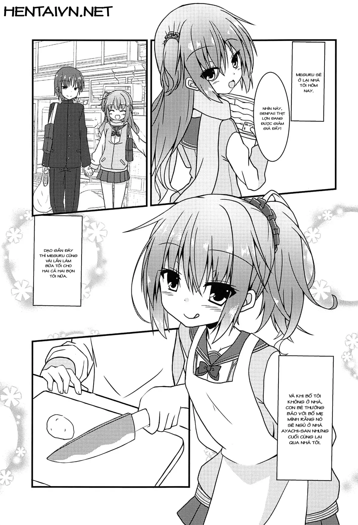 HentaiVN.net - Ảnh 3 - Meguru to Otomari no Renshuu Suru Hon - Chap 1