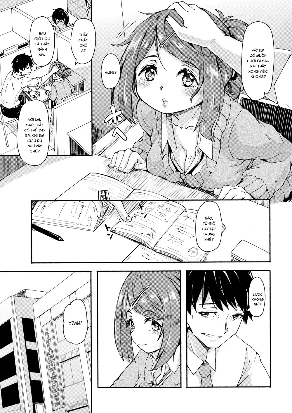 HentaiVN.net - Ảnh 4 - Những buổi học bí mật [Secret Lessons] - Chap 1