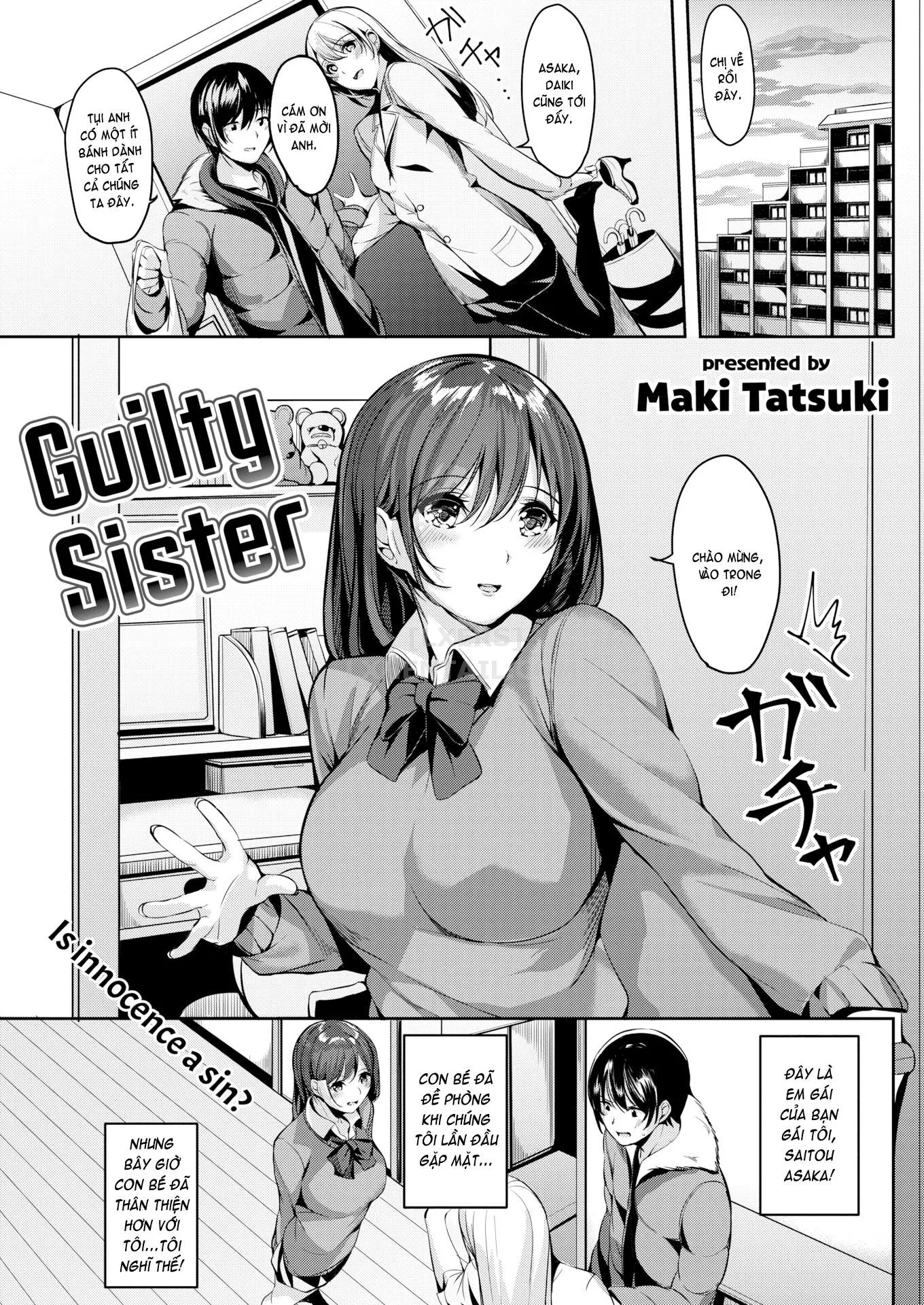 HentaiVN.net - Ảnh 5 - Guilty Sister - Chap 1