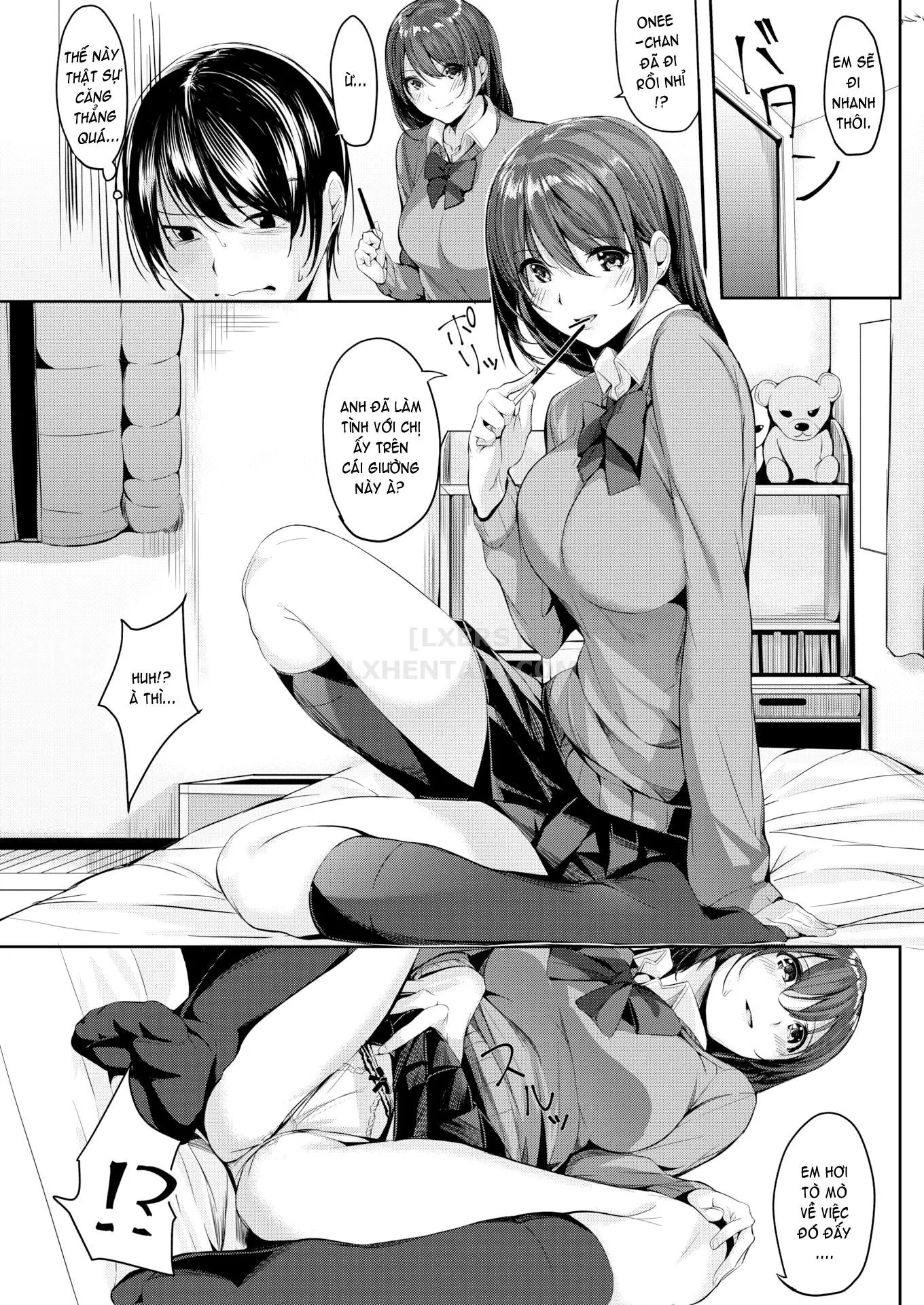 HentaiVN.net - Ảnh 7 - Guilty Sister - Chap 1