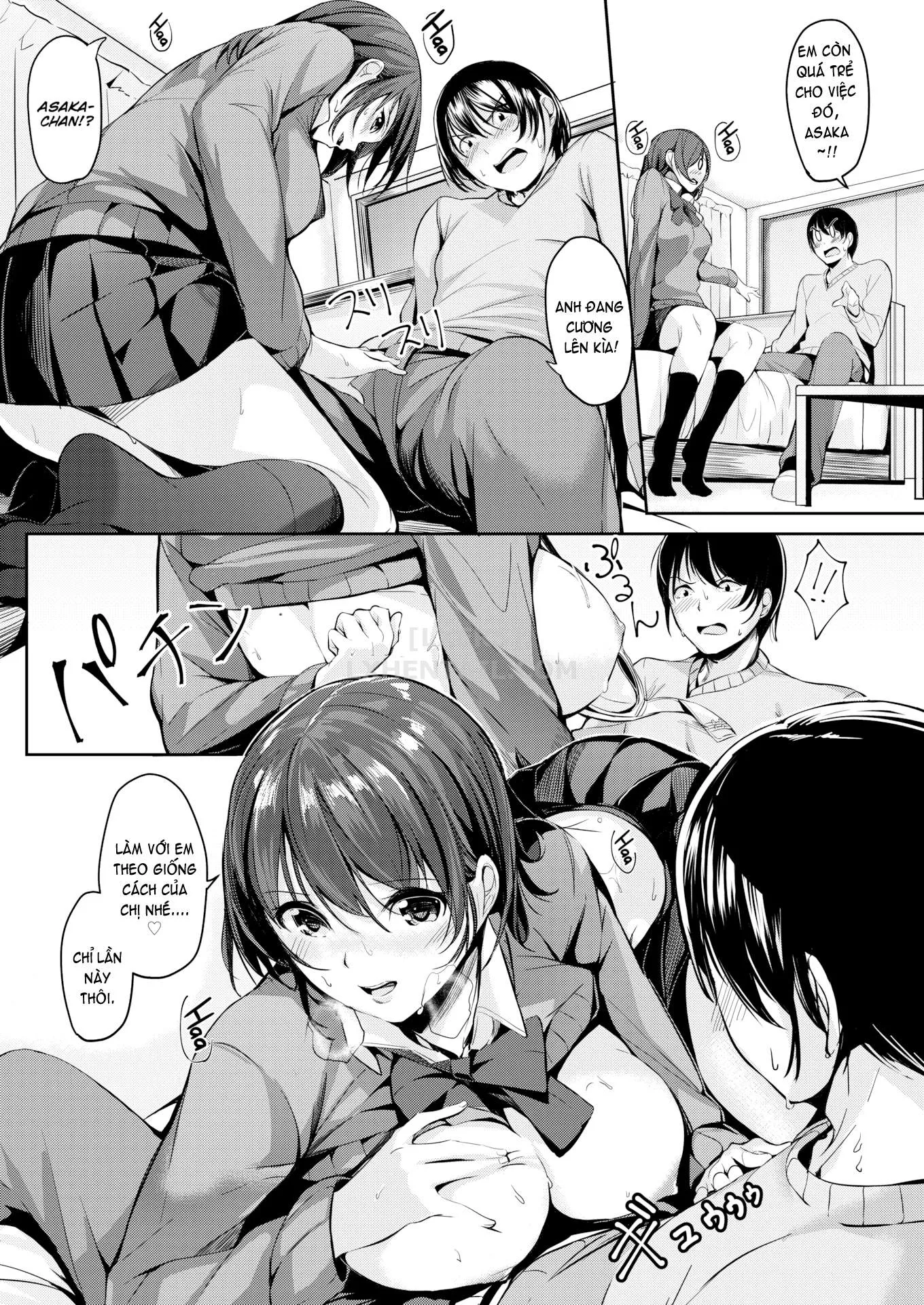 HentaiVN.net - Ảnh 8 - Guilty Sister - Chap 1
