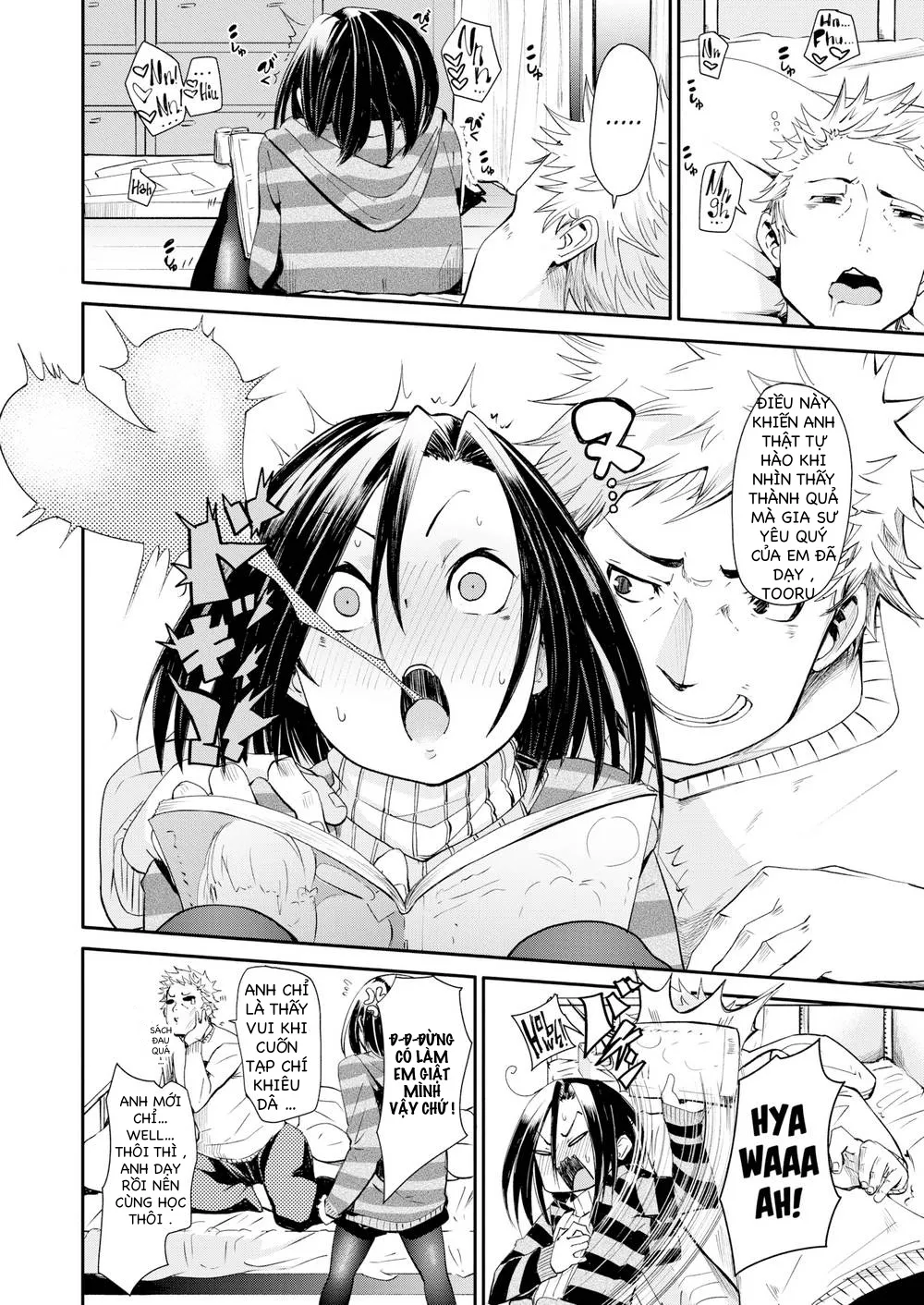 HentaiVN.net - Ảnh 5 - She'd Rather Do This Than Study [Comic X-Eros #63] - Chap 1