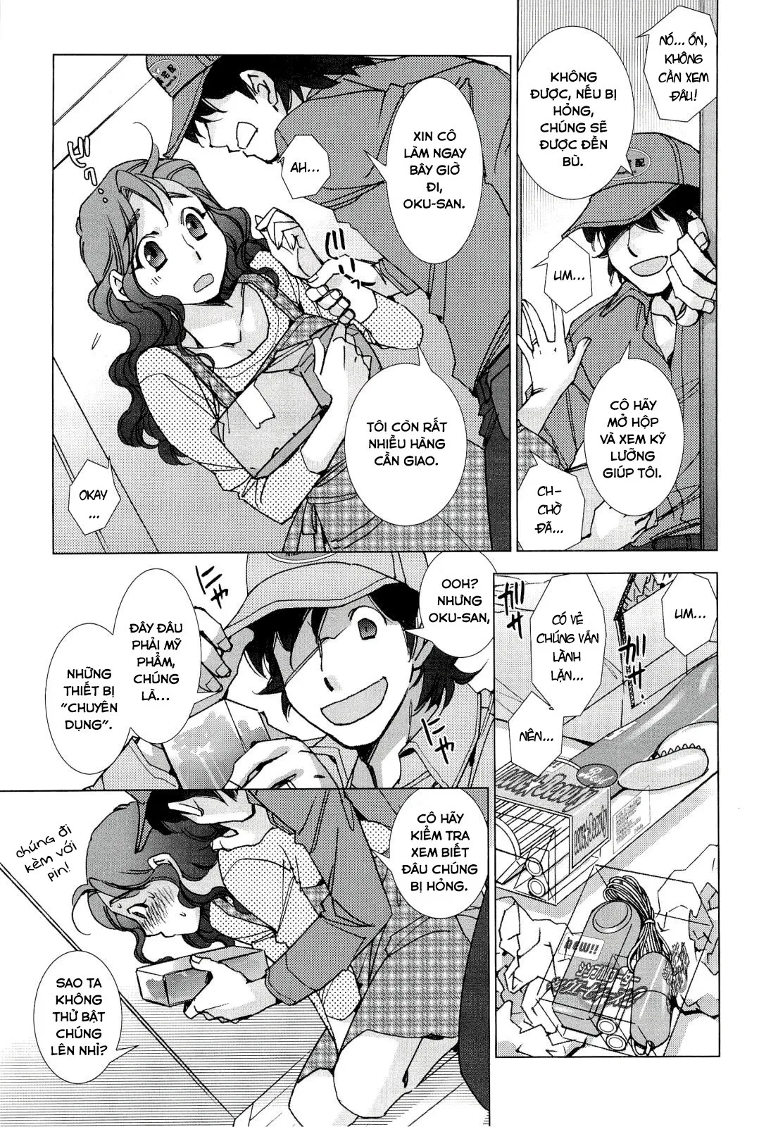 HentaiVN.net - Ảnh 3 - The Mailman Rings Twice [Takuhaibin wa Nido Bell o Narasu] - Chap 1