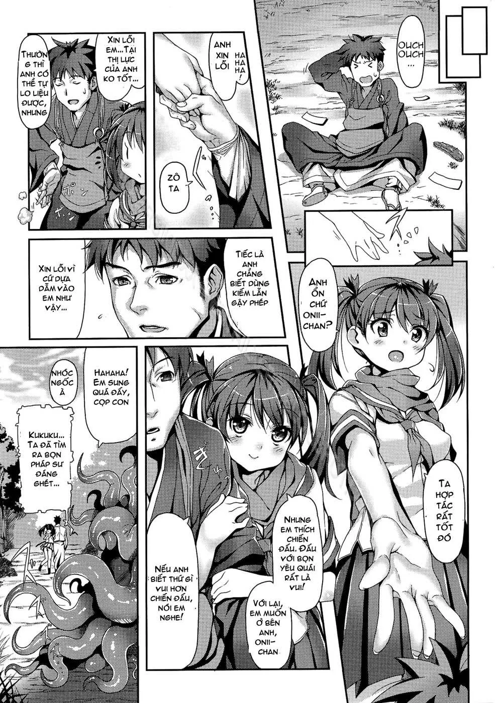HentaiVN.net - Ảnh 3 - A Monstrous Apparition - Chap 1