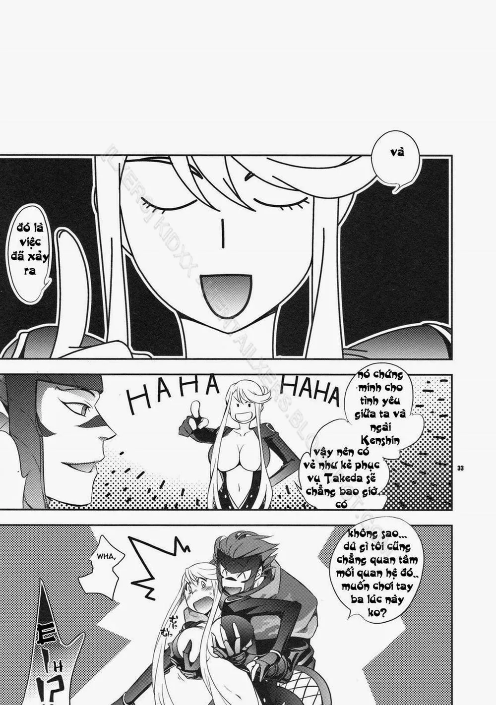 HentaiVN.net - Ảnh 28 - Oosame Kudasai Kenshin-sama (Sengoku Basara) - Chap 1