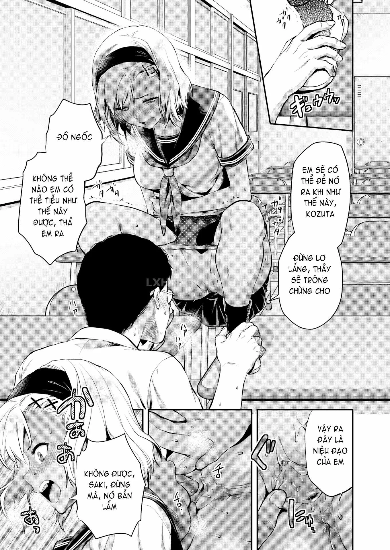 HentaiVN.net - Ảnh 12 - Kozuta Natsuki Can’t Take It Much Longer [Comic Aoha 2019 Summer] - Chap 1
