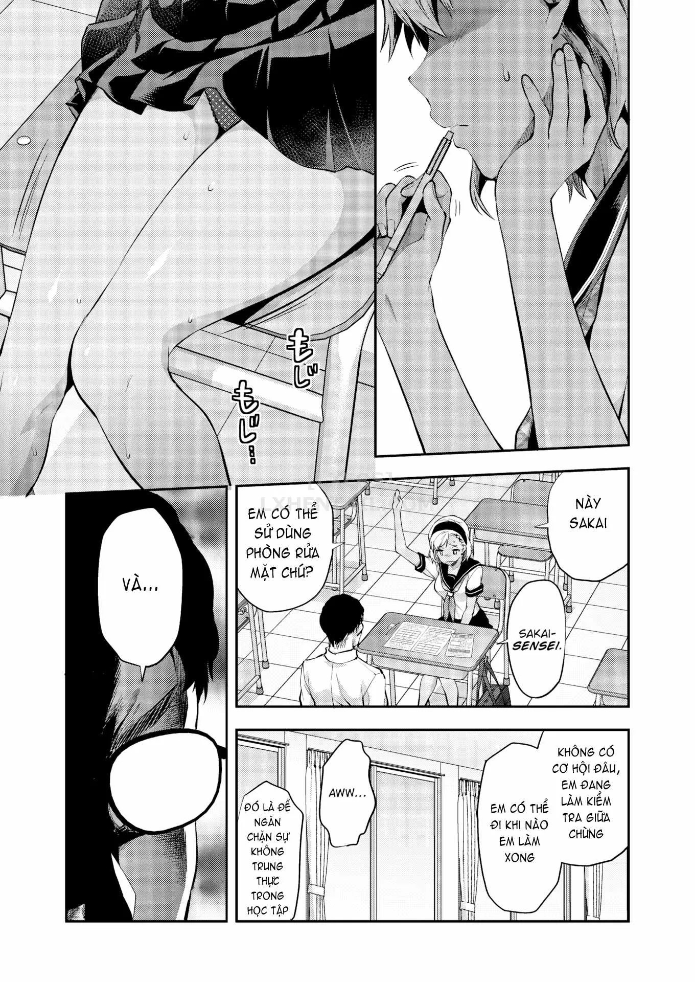 HentaiVN.net - Ảnh 4 - Kozuta Natsuki Can’t Take It Much Longer [Comic Aoha 2019 Summer] - Chap 1