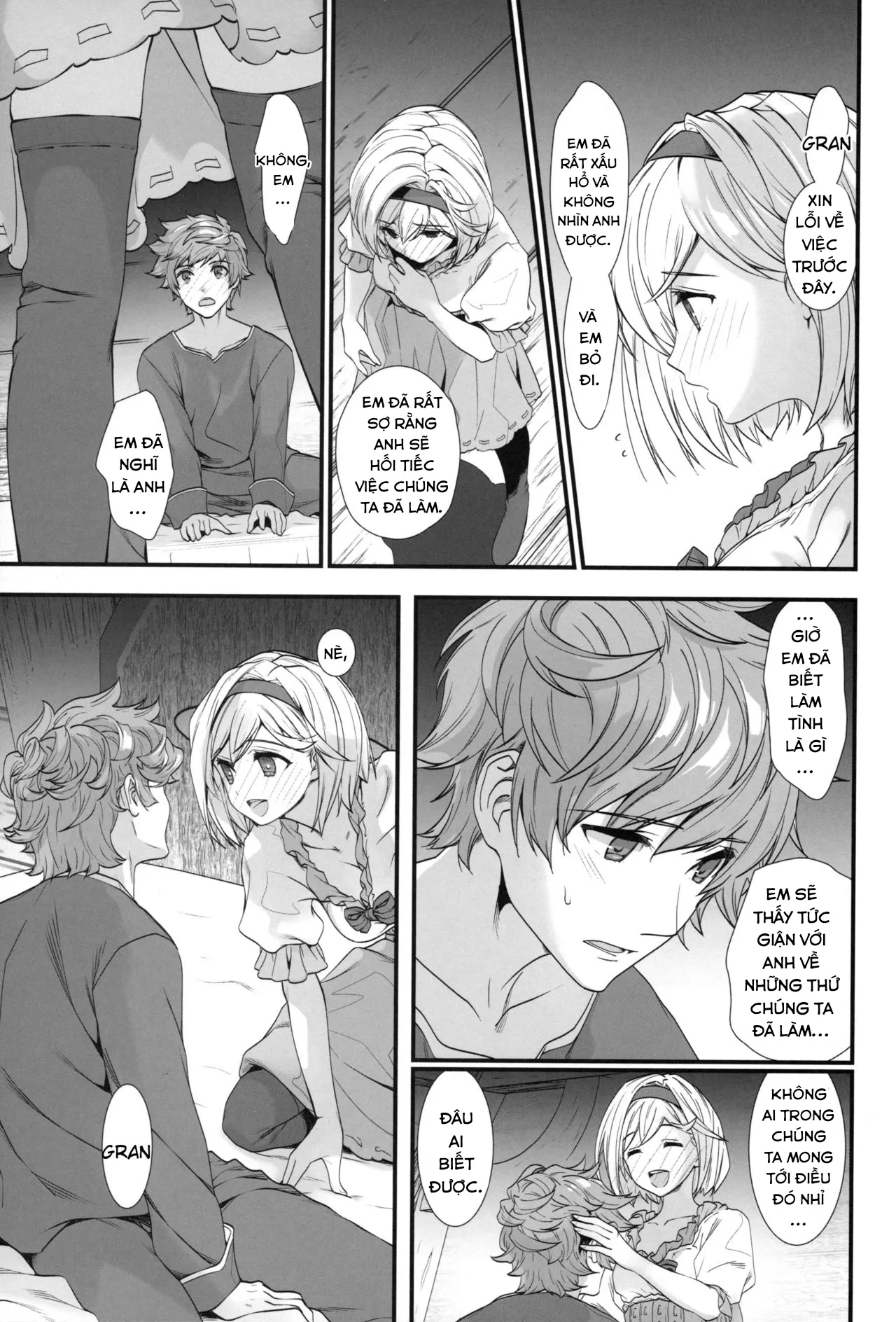 HentaiVN.net - Ảnh 9 - Genzai no Kubiki [原罪のくびき] - Chap 1