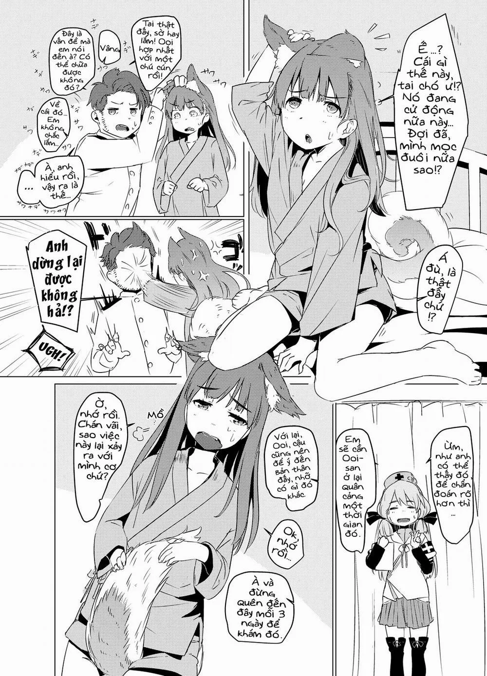 HentaiVN.net - Ảnh 3 - Inu no Ooi-san H na Hibi (Kantai Collection) - Chap 1