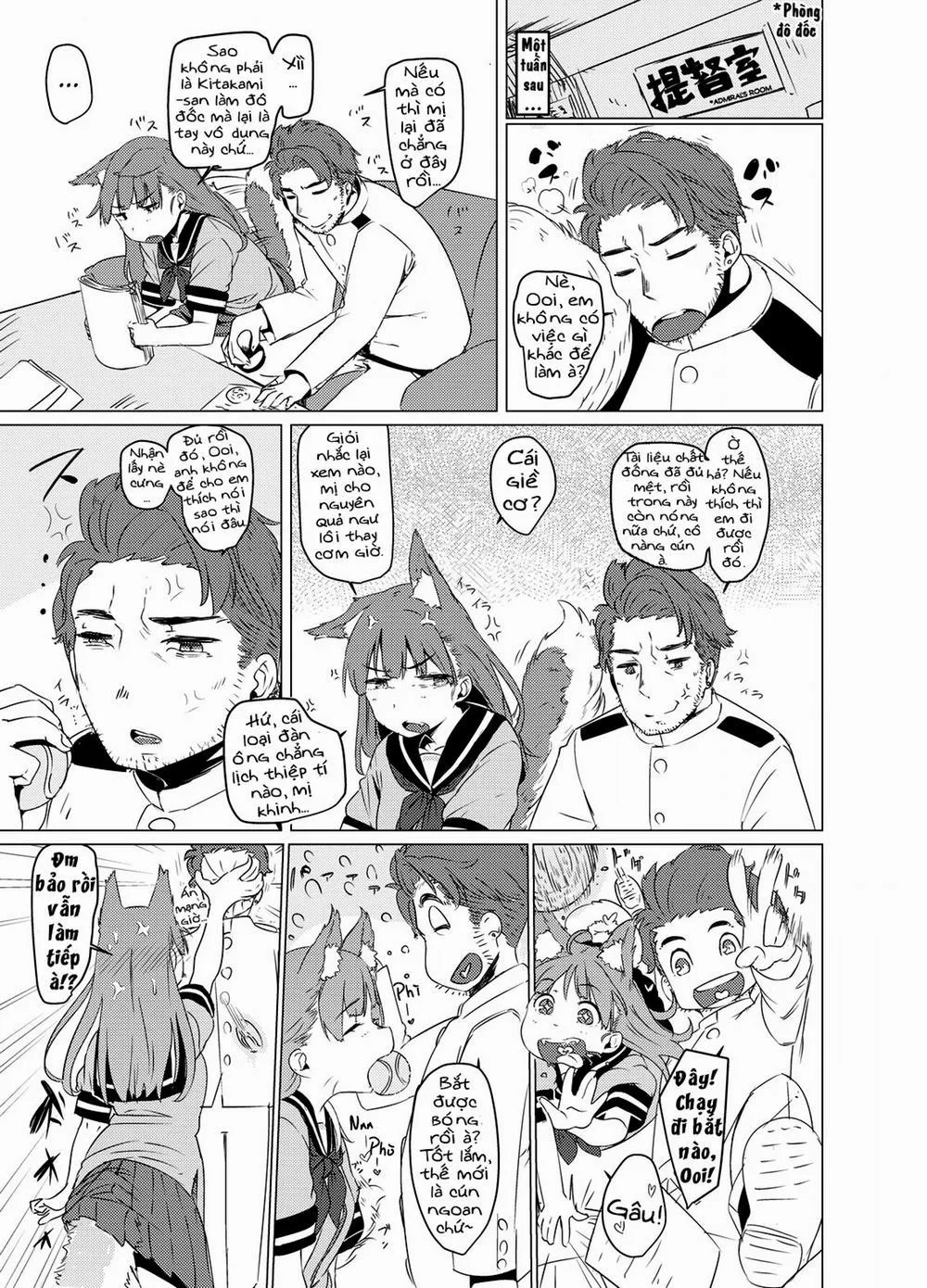 HentaiVN.net - Ảnh 4 - Inu no Ooi-san H na Hibi (Kantai Collection) - Chap 1