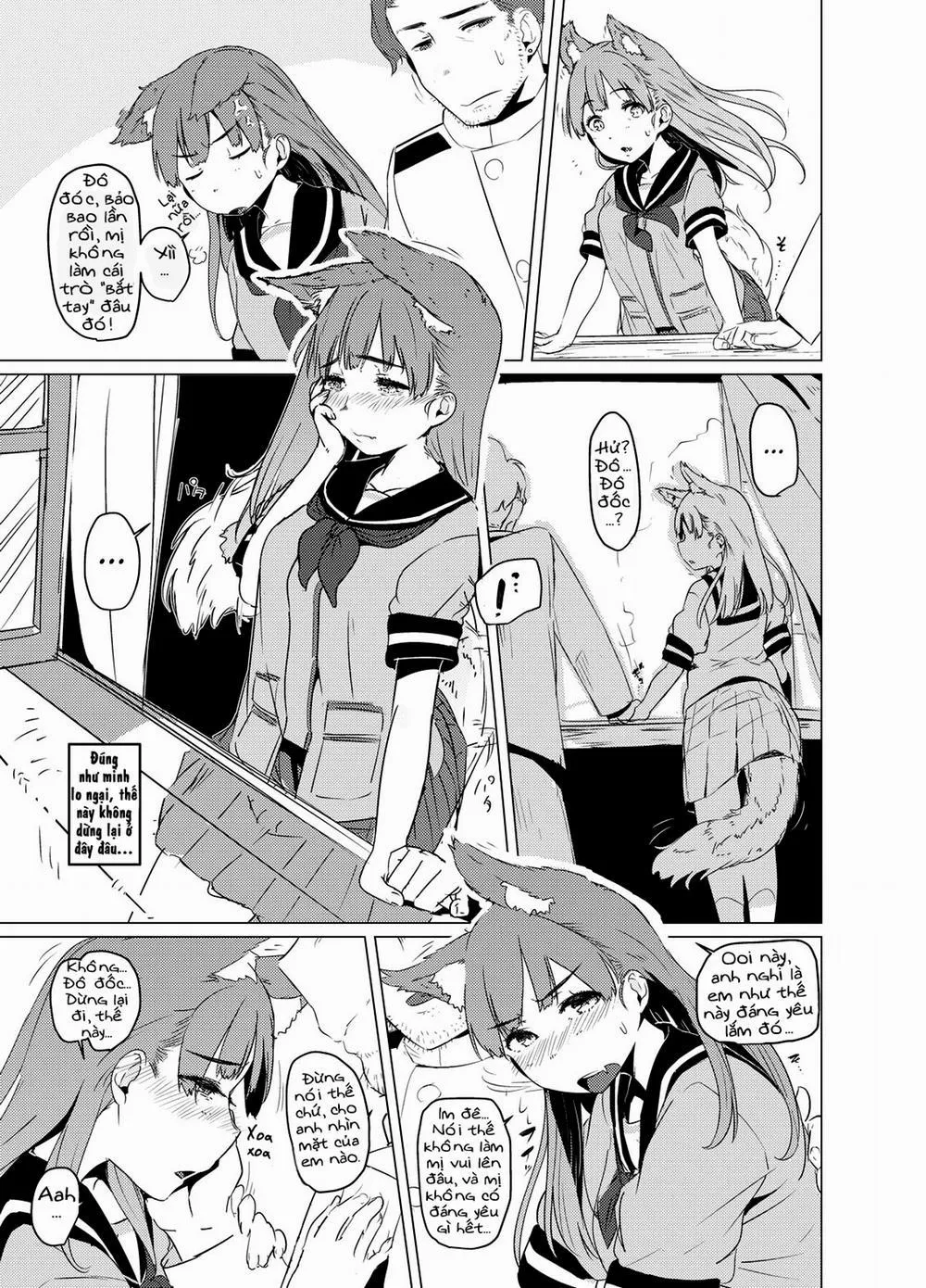 HentaiVN.net - Ảnh 6 - Inu no Ooi-san H na Hibi (Kantai Collection) - Chap 1