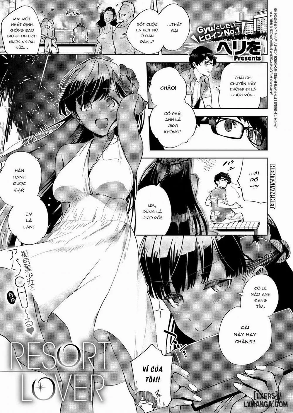 HentaiVN.net - Ảnh 1 - Resort Lover - Chap 1