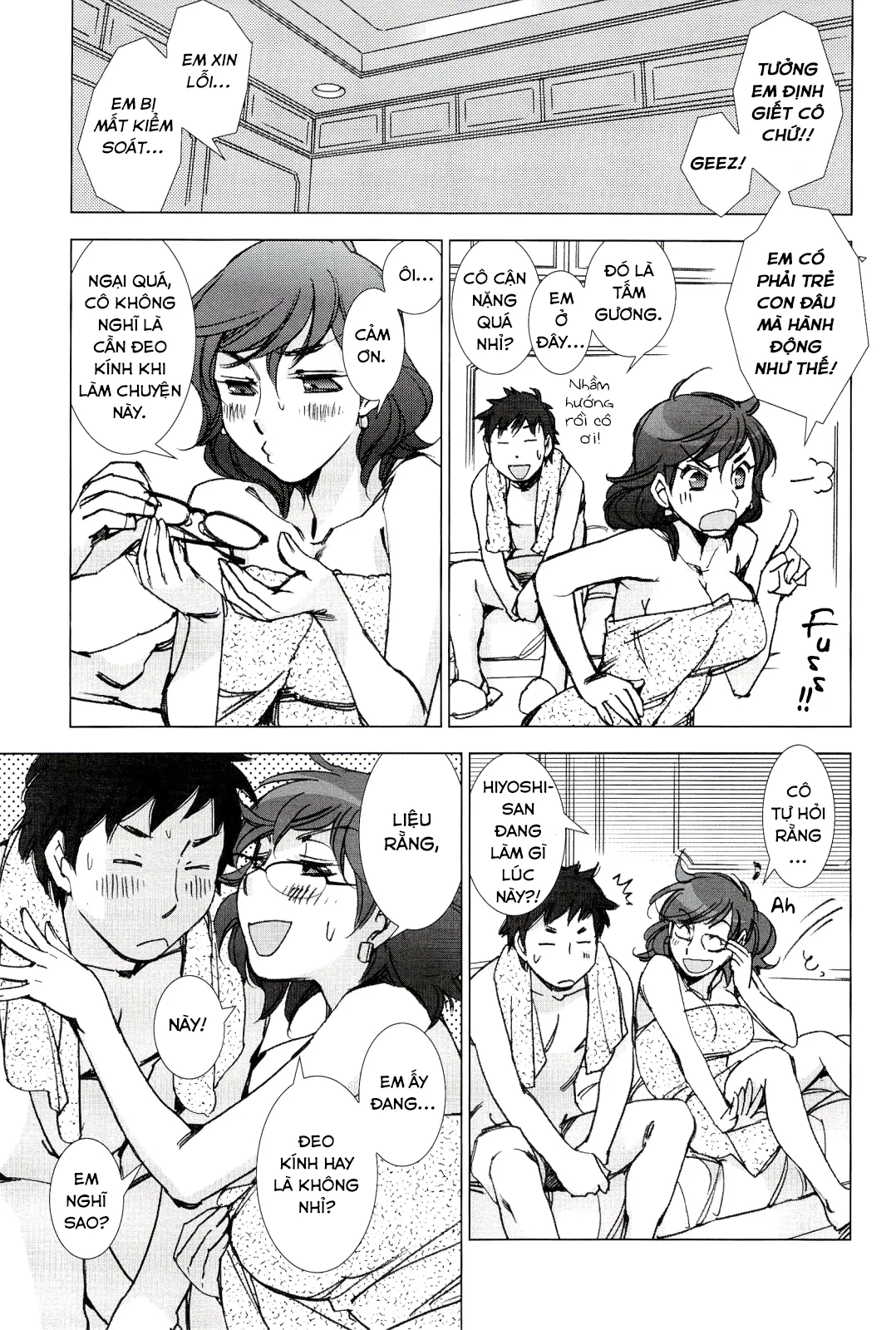 HentaiVN.net - Ảnh 15 - Tsunashima-kun and Ookura Sensei [Tsunashima-kun to Ookura Sensei] - Chap 1