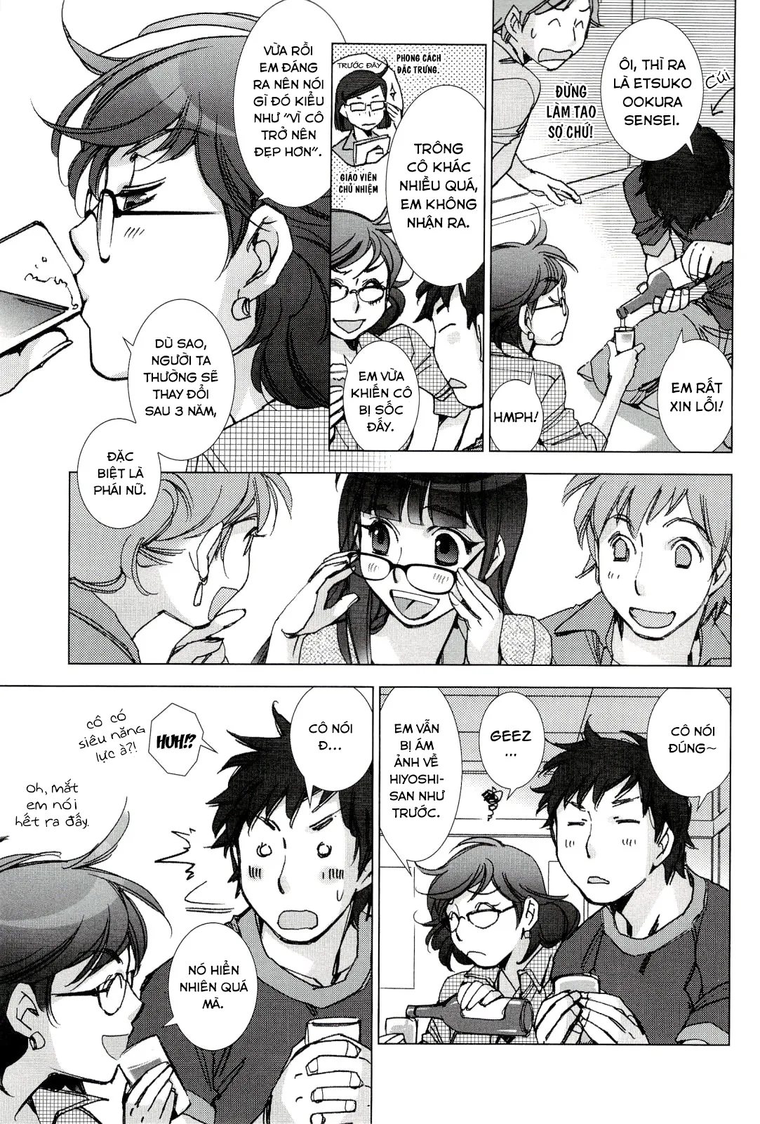 HentaiVN.net - Ảnh 5 - Tsunashima-kun and Ookura Sensei [Tsunashima-kun to Ookura Sensei] - Chap 1