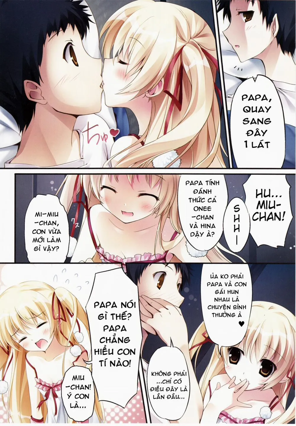 HentaiVN.net - Ảnh 5 - Karorful Mix EX 7 (Papa No Iu Koto Wo Kikinasai) - Chap 1