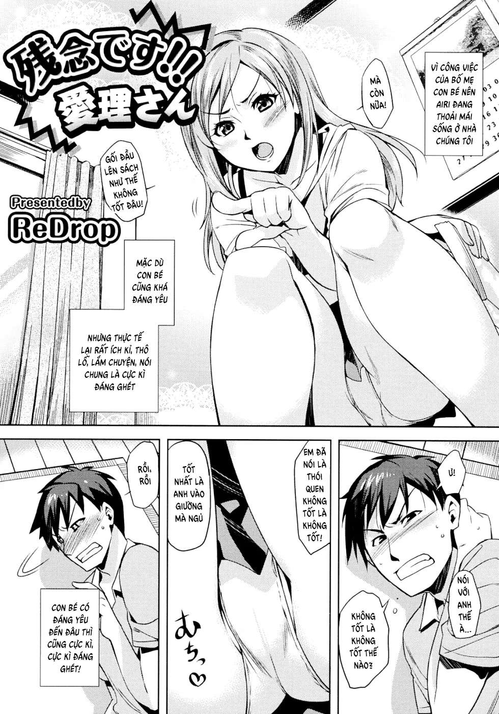 HentaiVN.net - Ảnh 3 - Zannen desu!! Airi-san - Chap 1