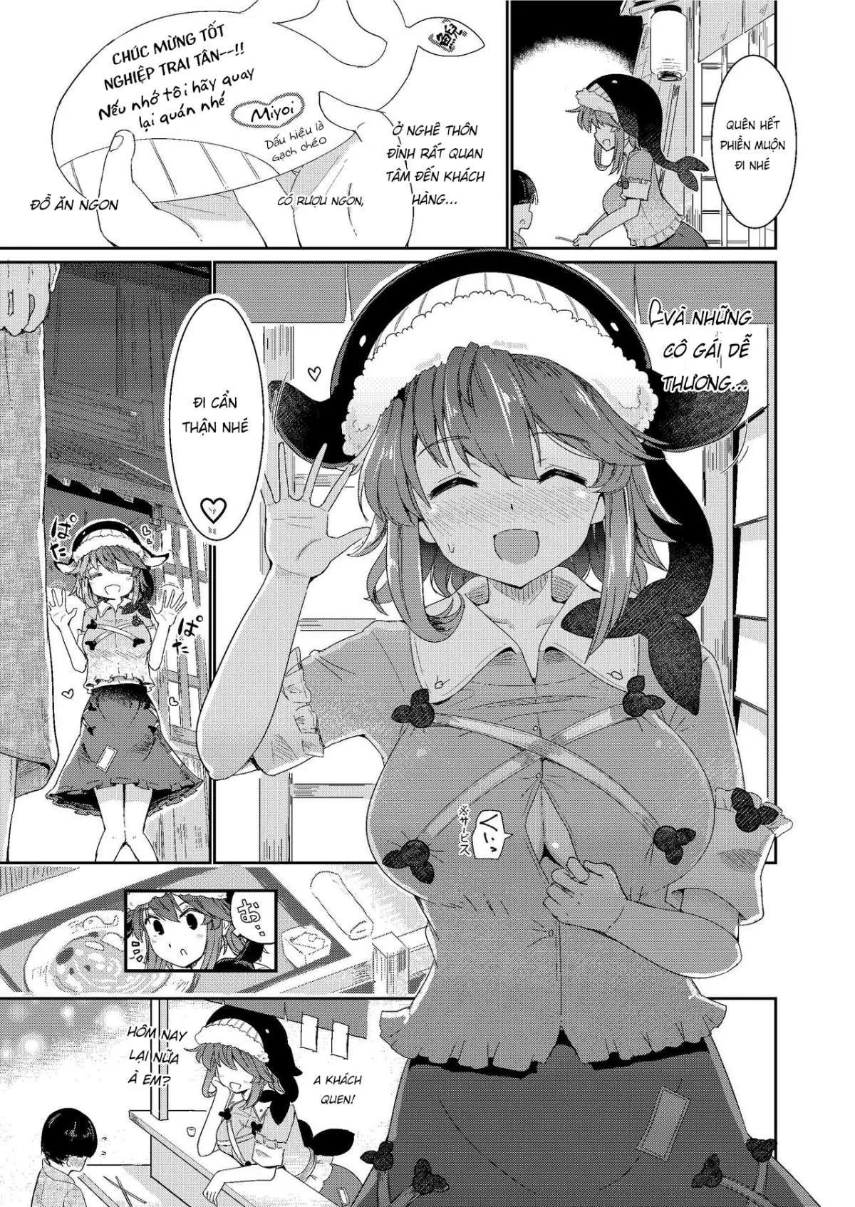 HentaiVN.net - Ảnh 23 - Fudeoroshi wa Kanbanmusume ni Omakaseare [Chơi em hàng nước (Touhou)] - Chap 1