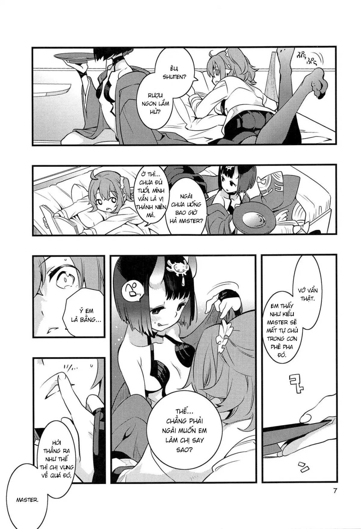 HentaiVN.net - Ảnh 7 - Chi no Hate de Oni to Warau (Fate/Grand Order) [血の果てで鬼と嗤う] - Chap 1