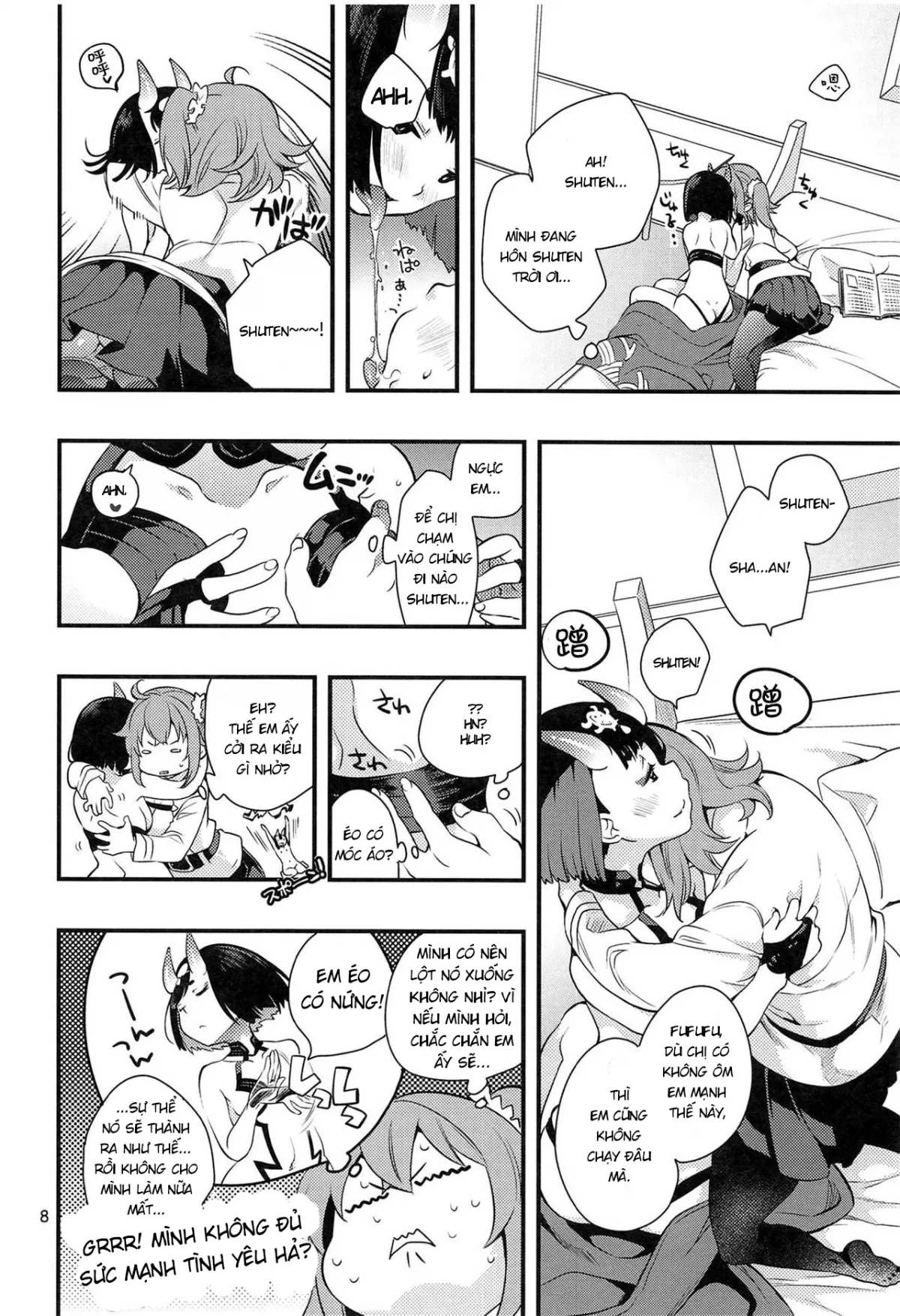 HentaiVN.net - Ảnh 8 - Chi no Hate de Oni to Warau (Fate/Grand Order) [血の果てで鬼と嗤う] - Chap 1