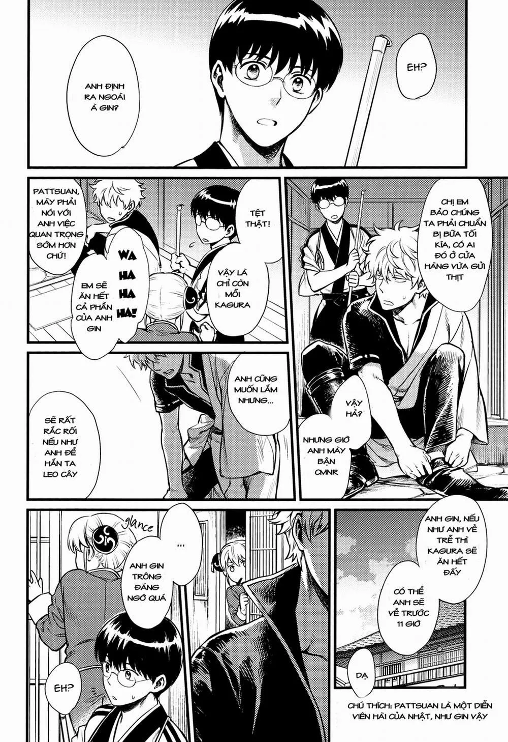 HentaiVN.net - Ảnh 5 - Thinking Out Loud (Gintama) - Chap 1