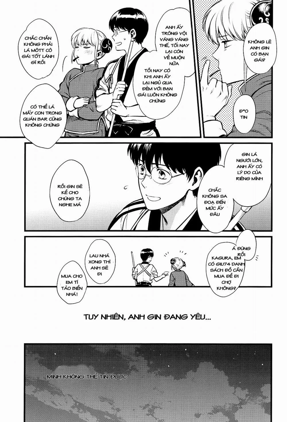 HentaiVN.net - Ảnh 6 - Thinking Out Loud (Gintama) - Chap 1
