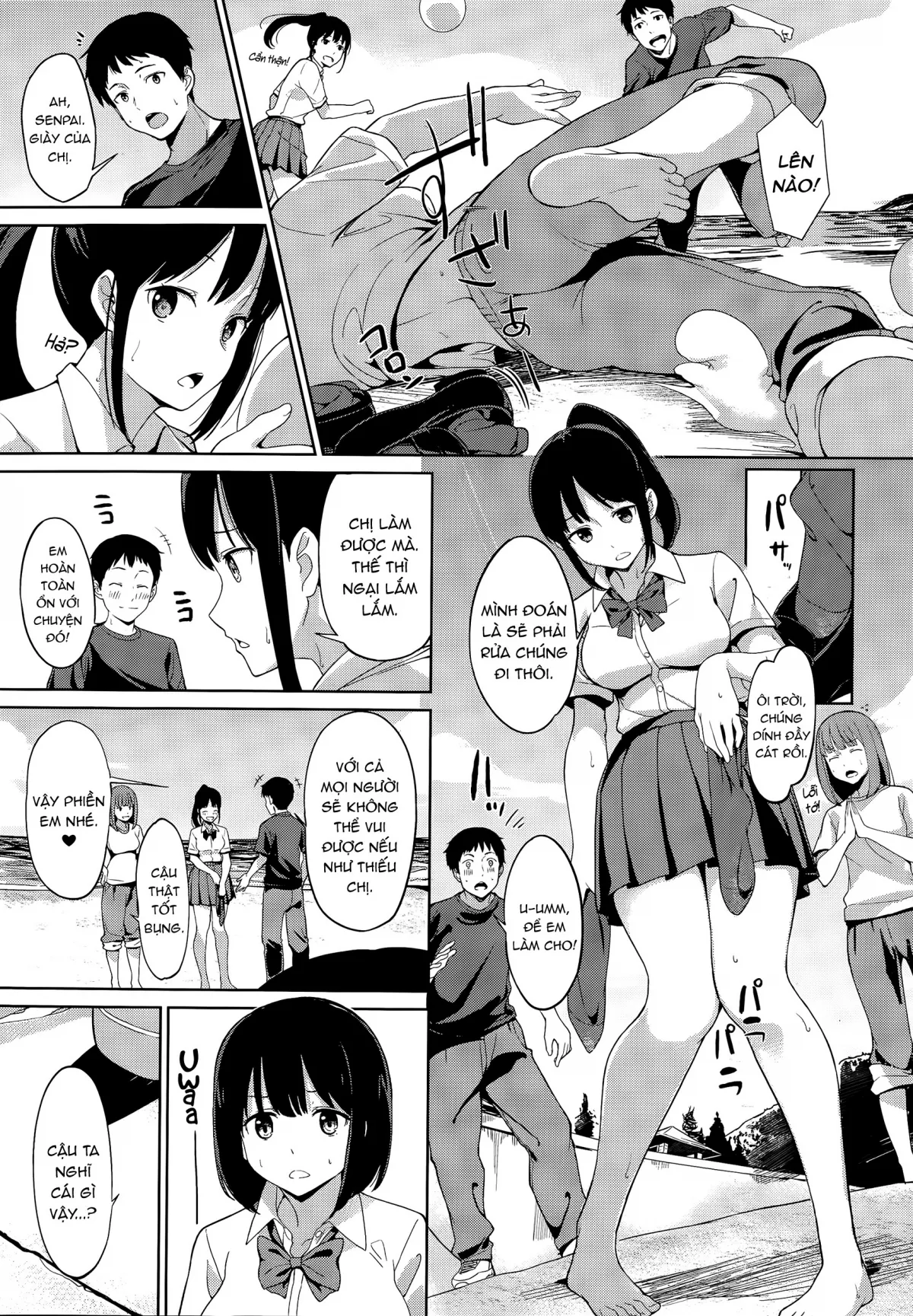 HentaiVN.net - Ảnh 4 - Sock Love - Chap 1