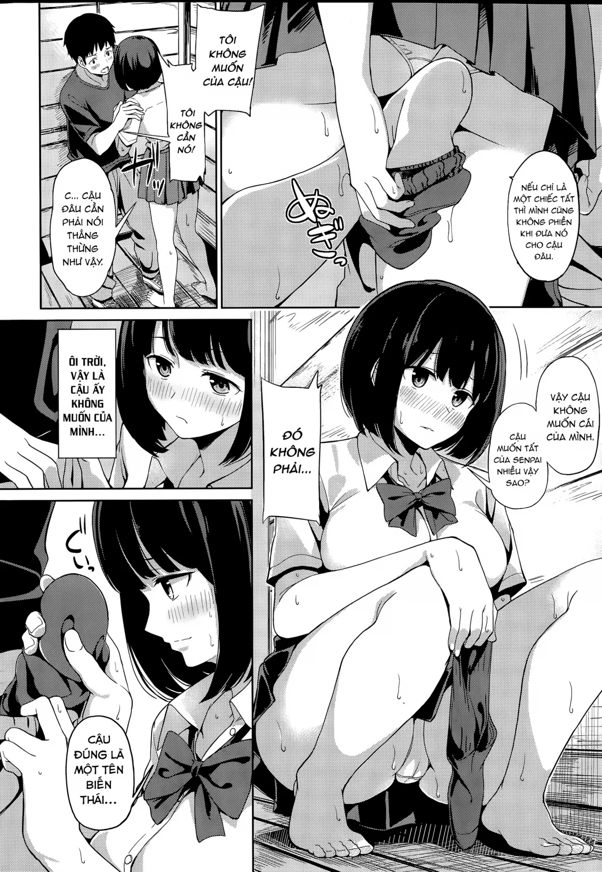 HentaiVN.net - Ảnh 7 - Sock Love - Chap 1