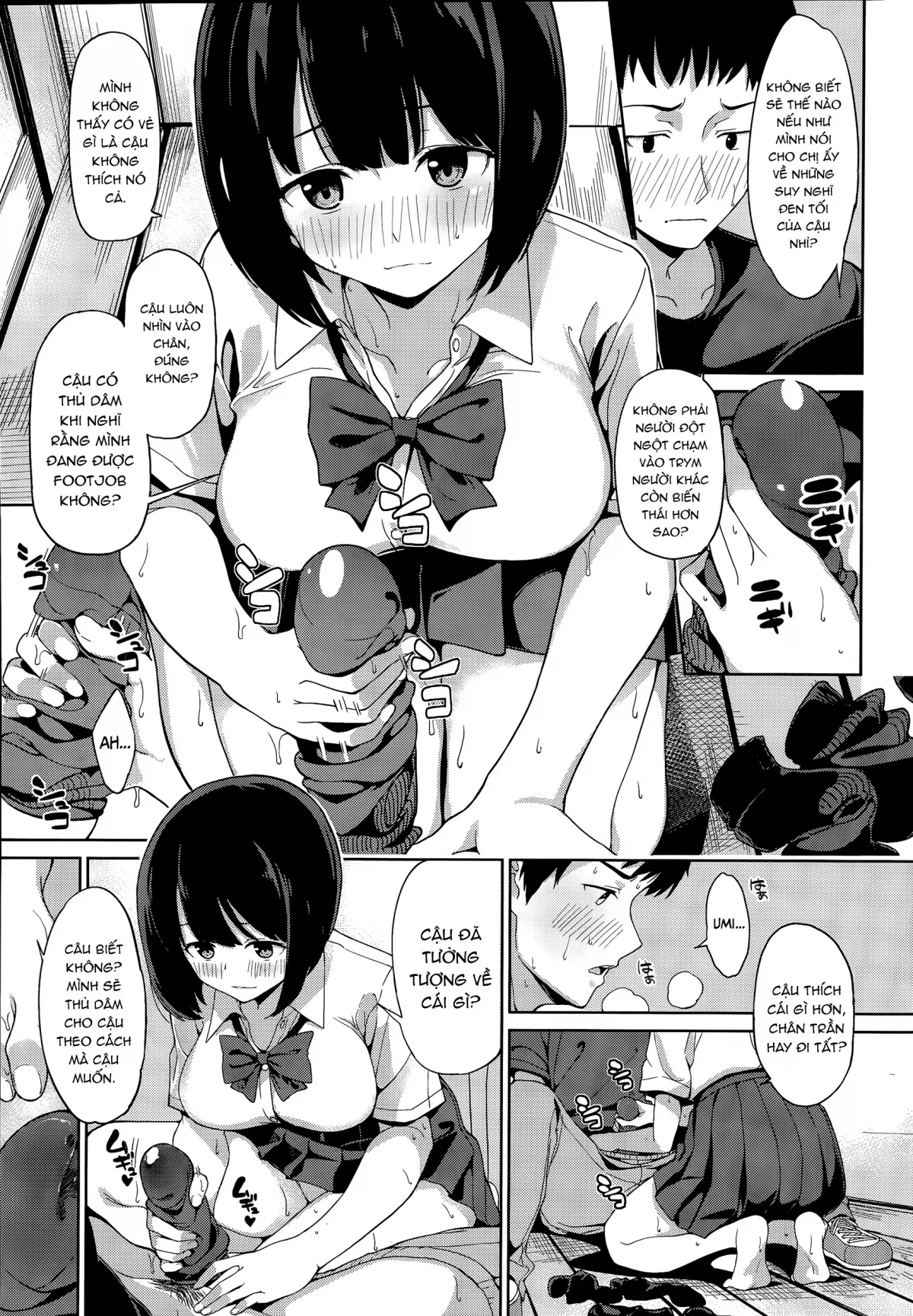 HentaiVN.net - Ảnh 8 - Sock Love - Chap 1