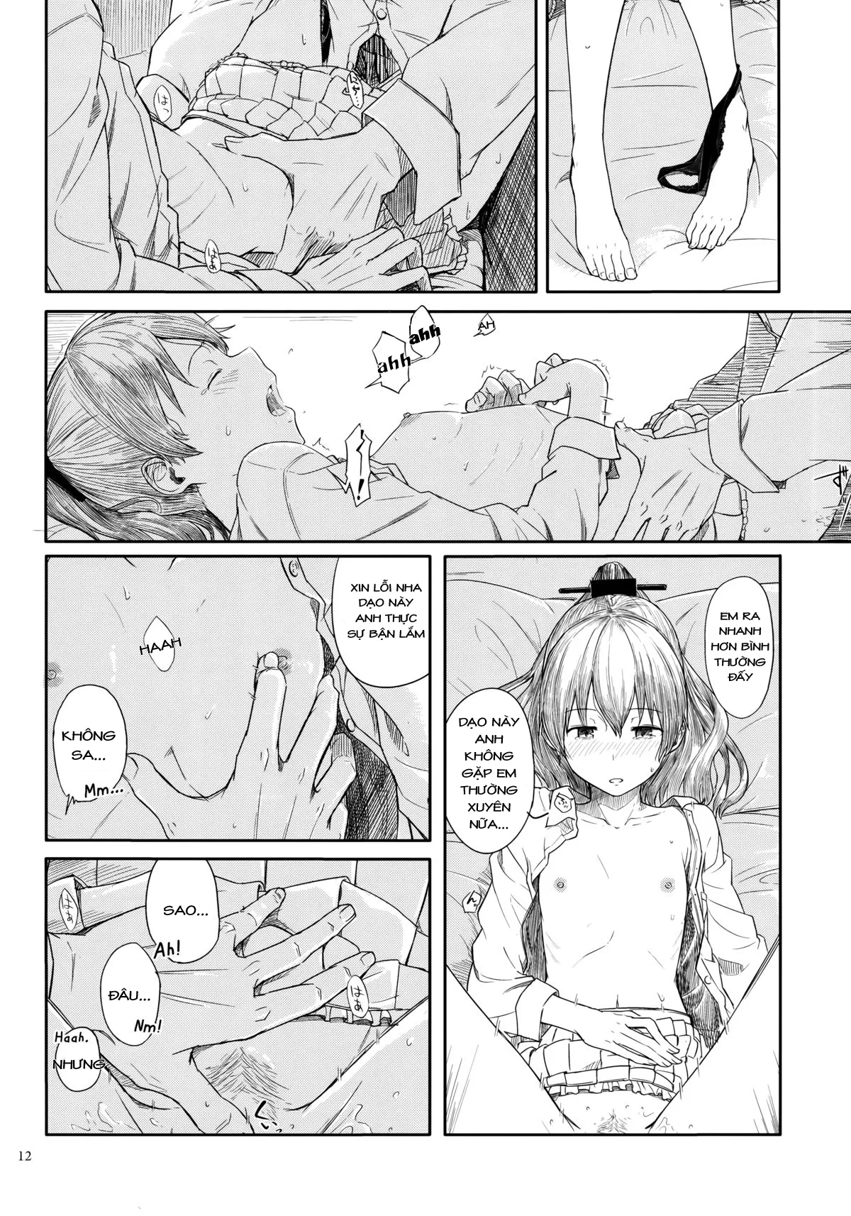 HentaiVN.net - Ảnh 11 - Chào buổi chiều, Đô Đốc (Kantai Collection -KanColle-) [Kyou no Haru wa Hiru ni Okoku; Good Afternoon my Admiral] - Chap 1