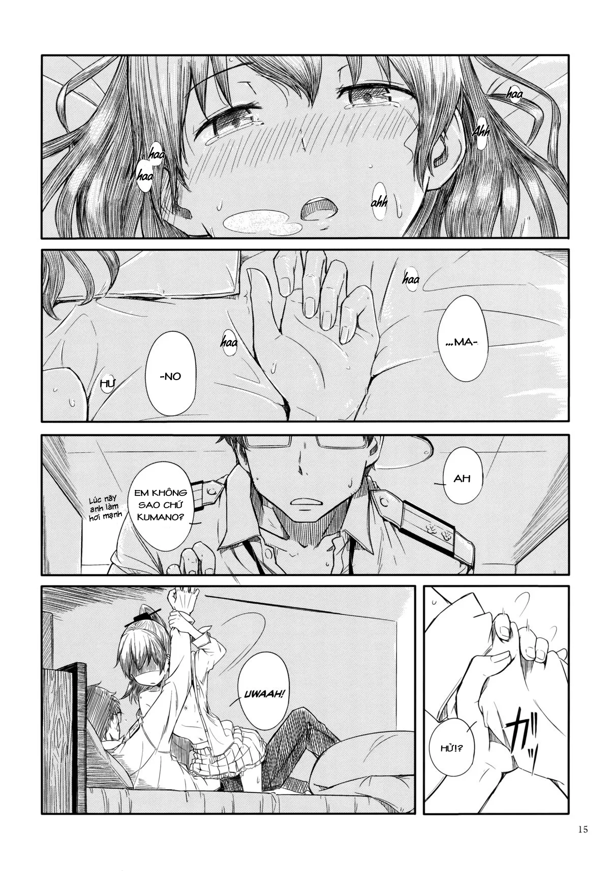 HentaiVN.net - Ảnh 14 - Chào buổi chiều, Đô Đốc (Kantai Collection -KanColle-) [Kyou no Haru wa Hiru ni Okoku; Good Afternoon my Admiral] - Chap 1
