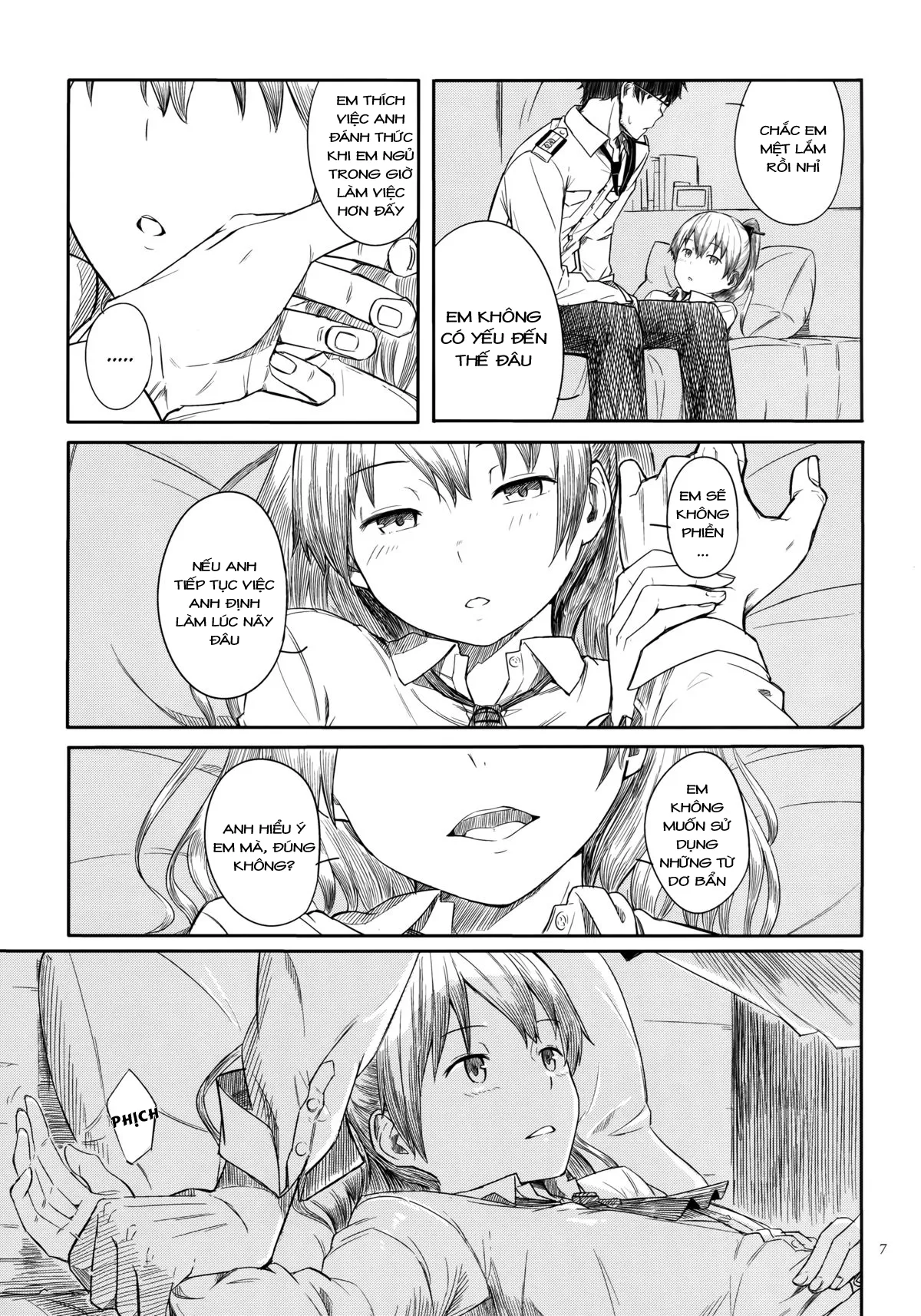 HentaiVN.net - Ảnh 6 - Chào buổi chiều, Đô Đốc (Kantai Collection -KanColle-) [Kyou no Haru wa Hiru ni Okoku; Good Afternoon my Admiral] - Chap 1