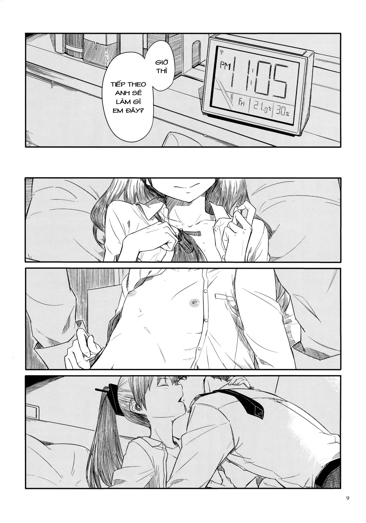 HentaiVN.net - Ảnh 8 - Chào buổi chiều, Đô Đốc (Kantai Collection -KanColle-) [Kyou no Haru wa Hiru ni Okoku; Good Afternoon my Admiral] - Chap 1