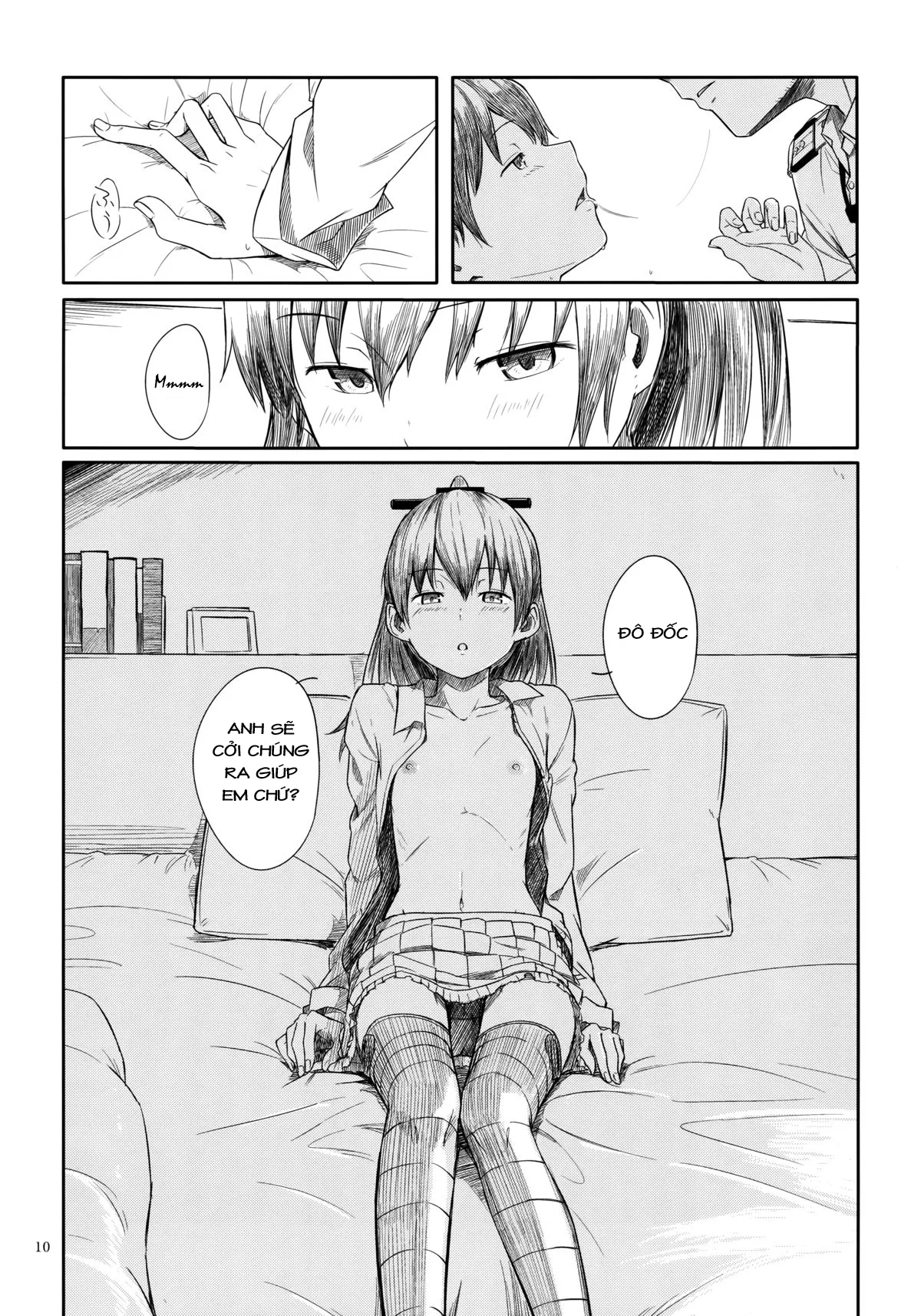 HentaiVN.net - Ảnh 9 - Chào buổi chiều, Đô Đốc (Kantai Collection -KanColle-) [Kyou no Haru wa Hiru ni Okoku; Good Afternoon my Admiral] - Chap 1