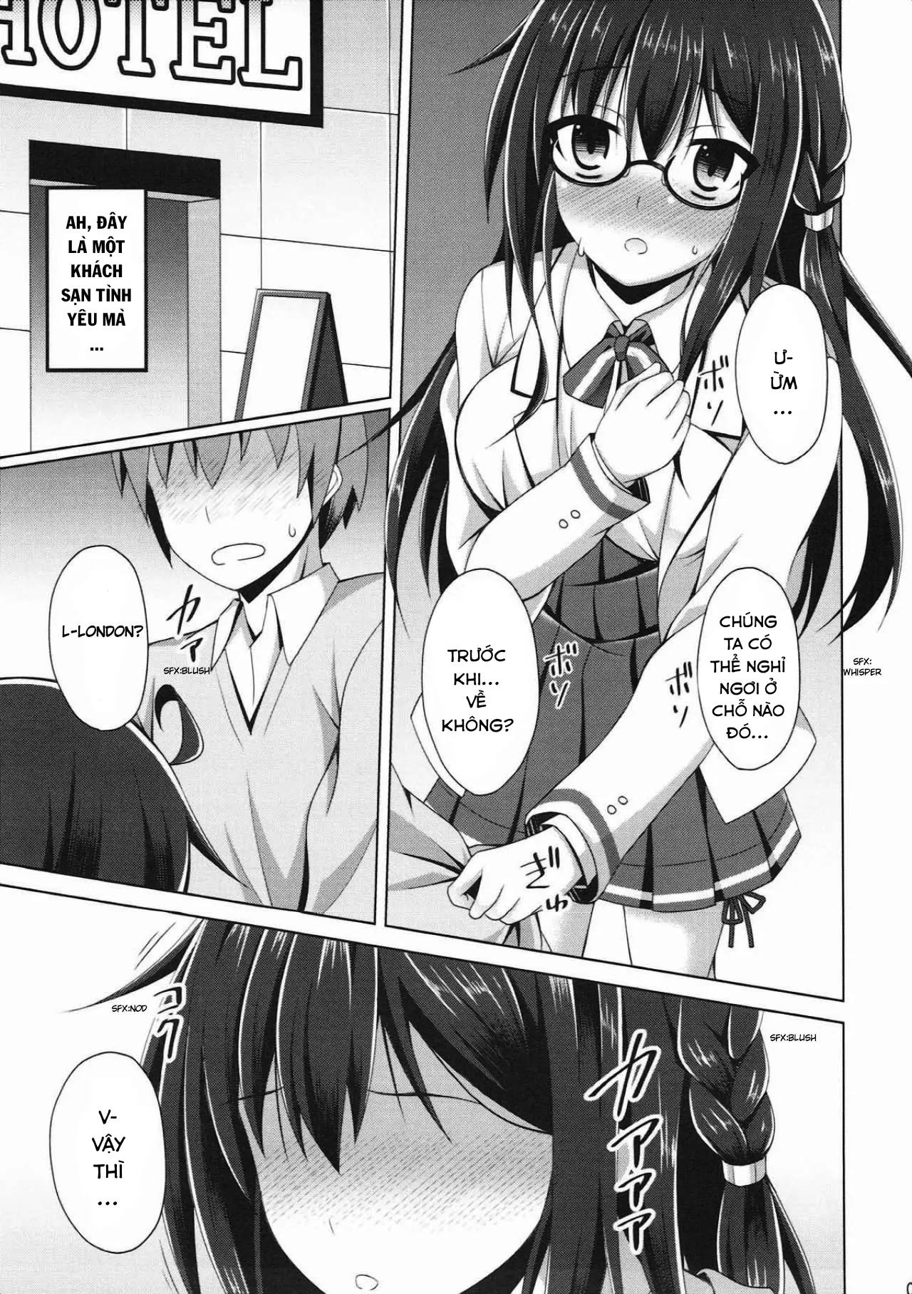 HentaiVN.net - Ảnh 7 - Một ngày hẹn hò với London-san. [London-san to Ichinichi Date; One day date with London-san] - Chap 1