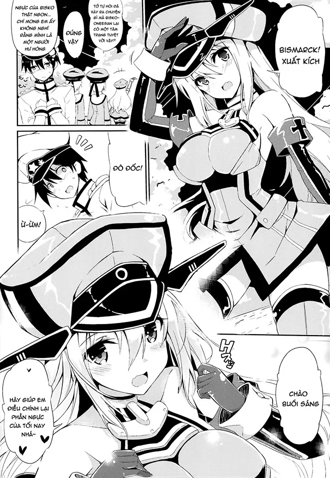 HentaiVN.net - Ảnh 23 - Let's Drink Bismilk (Kantai Collection -KanColle-) [飲みましょビスみるく (艦隊これくしょん -艦これ-)] - Chap 1