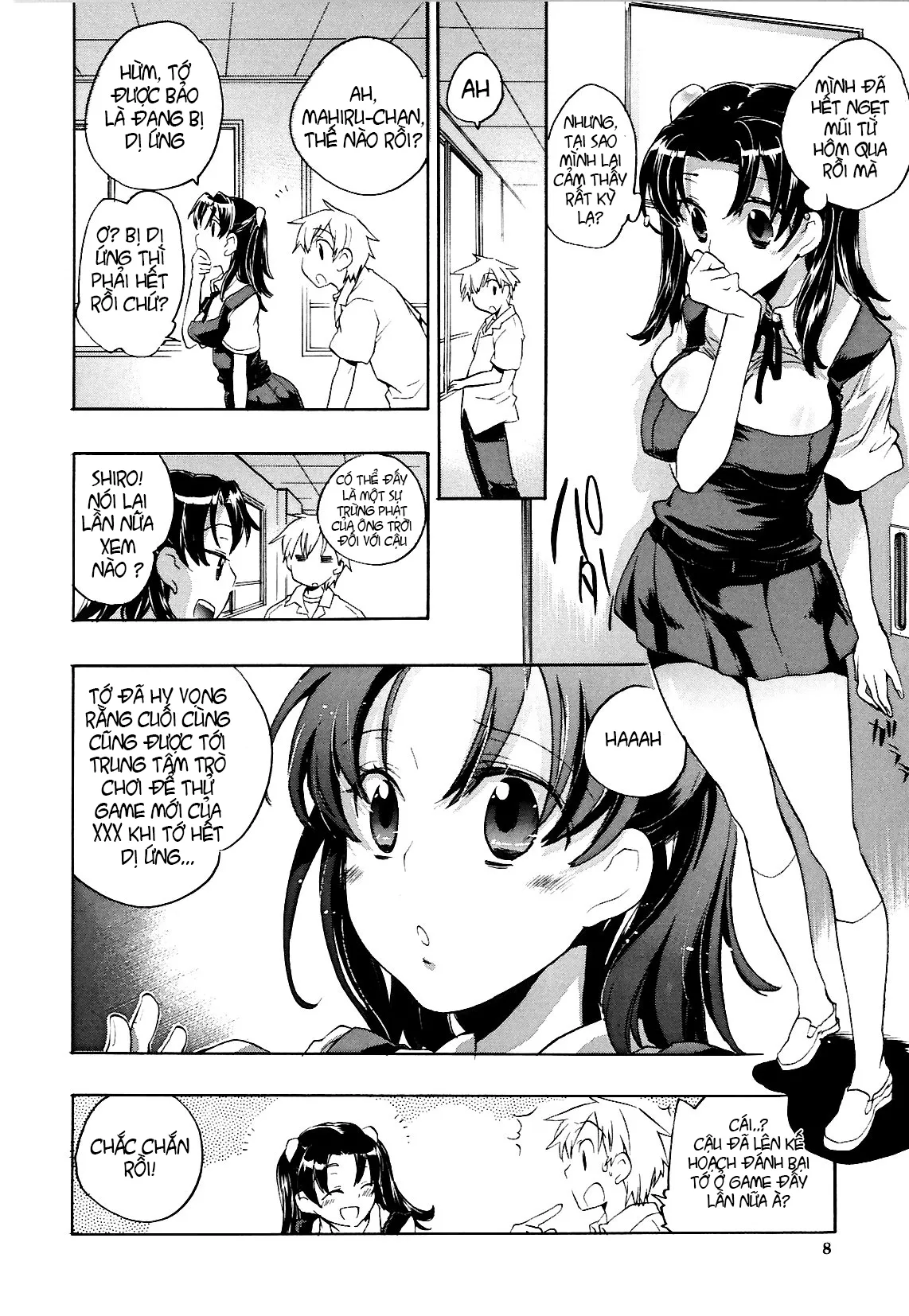 HentaiVN.net - Ảnh 11 - Koi no Hana - Chap 1
