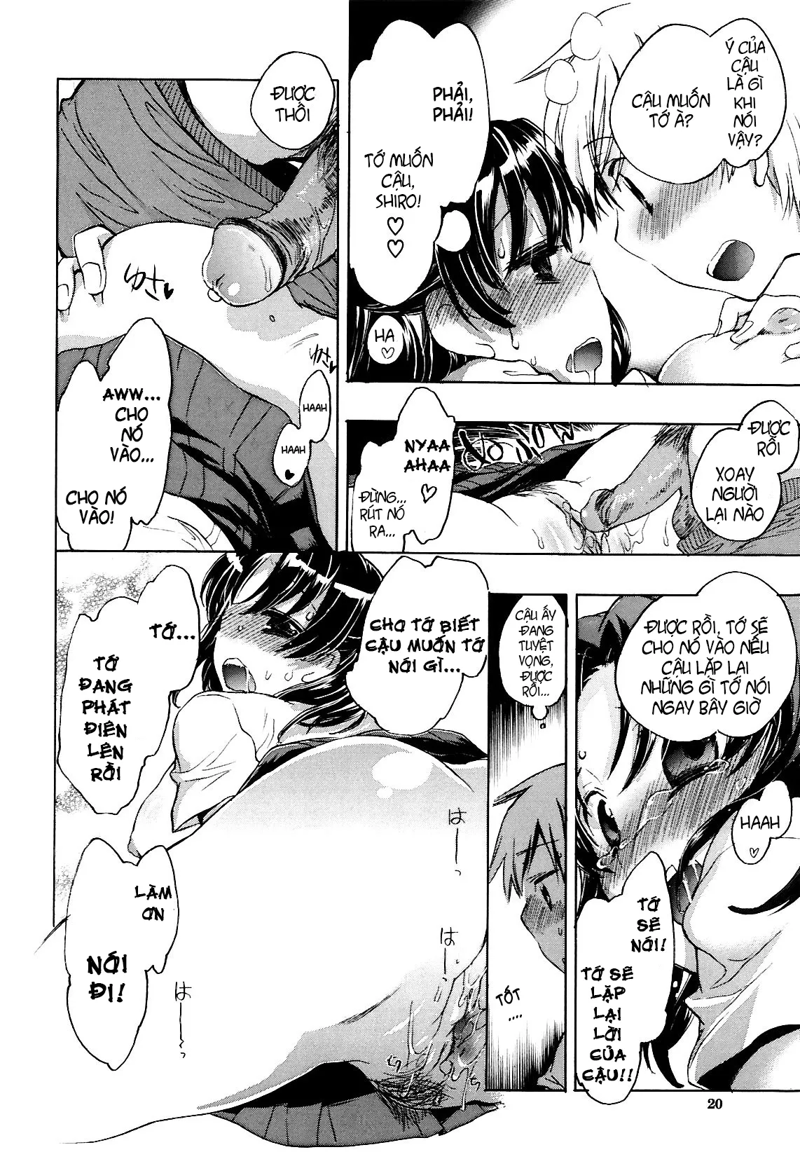 HentaiVN.net - Ảnh 23 - Koi no Hana - Chap 1