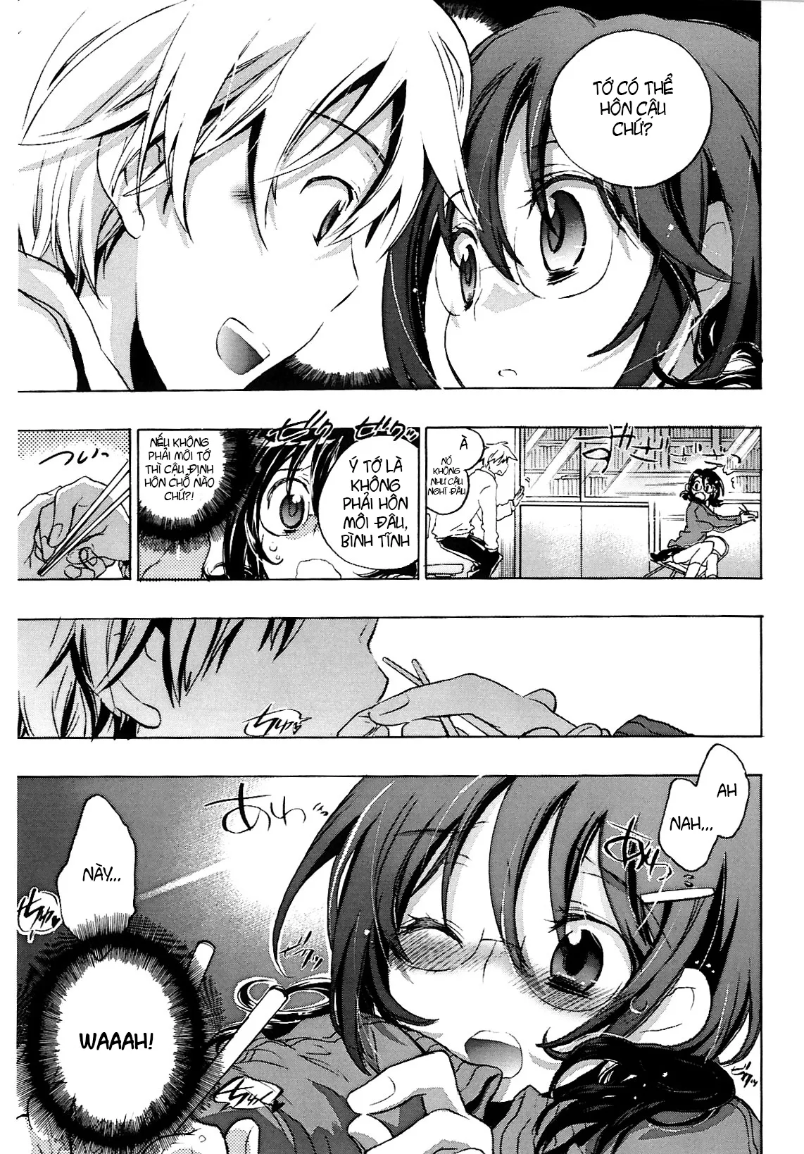 HentaiVN.net - Ảnh 5 - Koi no Hana - Chap 2