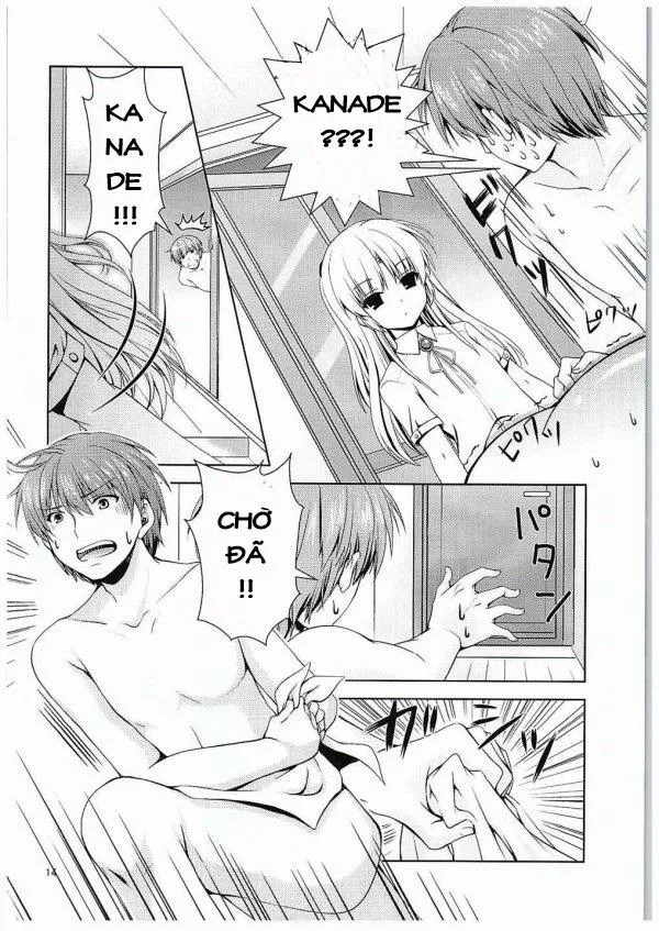 HentaiVN.net - Ảnh 11 - Sonna Kibun (Angel Beats!) - Chap 1