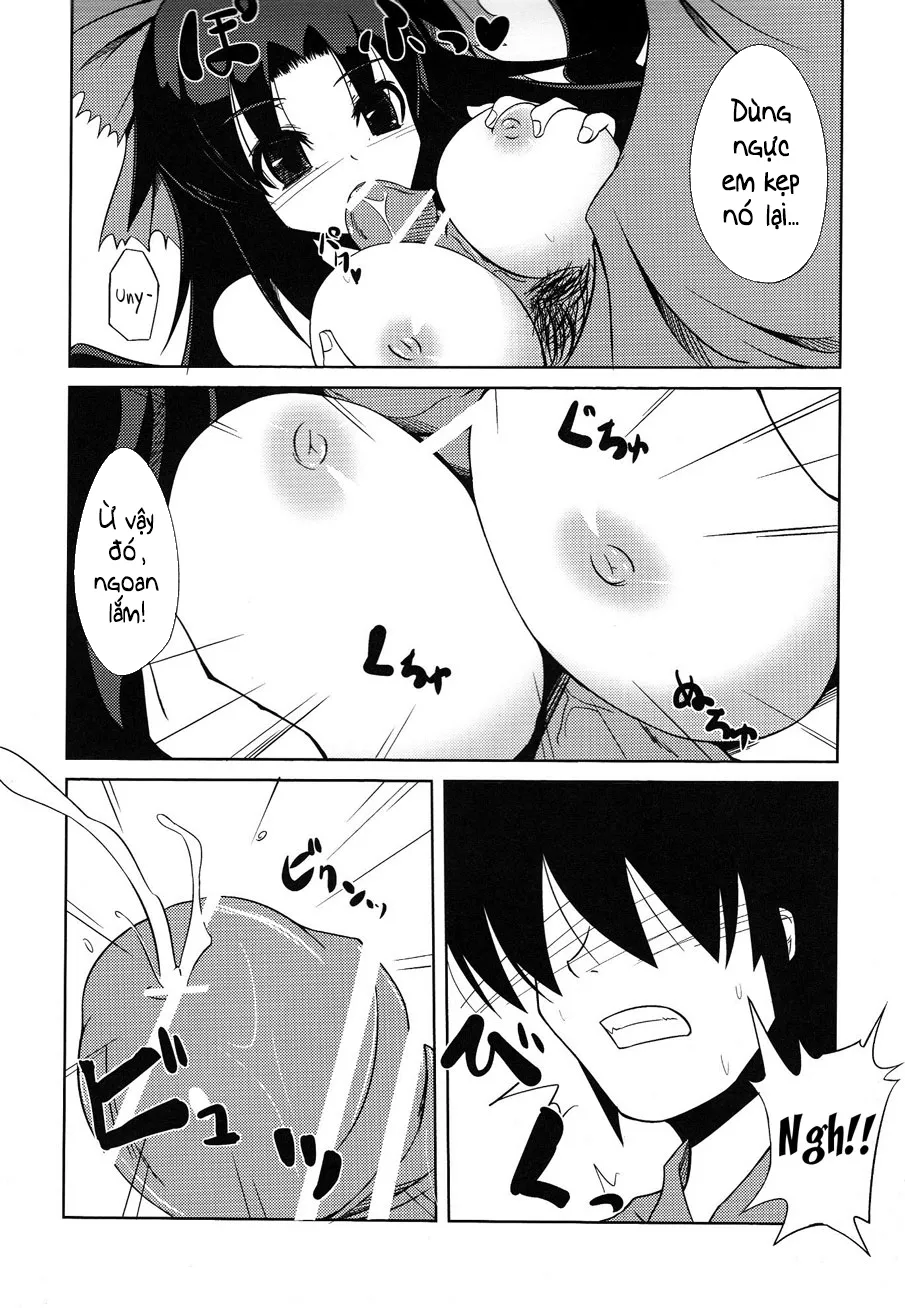 HentaiVN.net - Ảnh 14 - Okuu-chan no Oppai wo Funifuni Hon (Touhou Project) [The Book of Fondling Okuu-chan's Breasts; お空ちゃんのおっぱいをふにふに本] - Chap 1