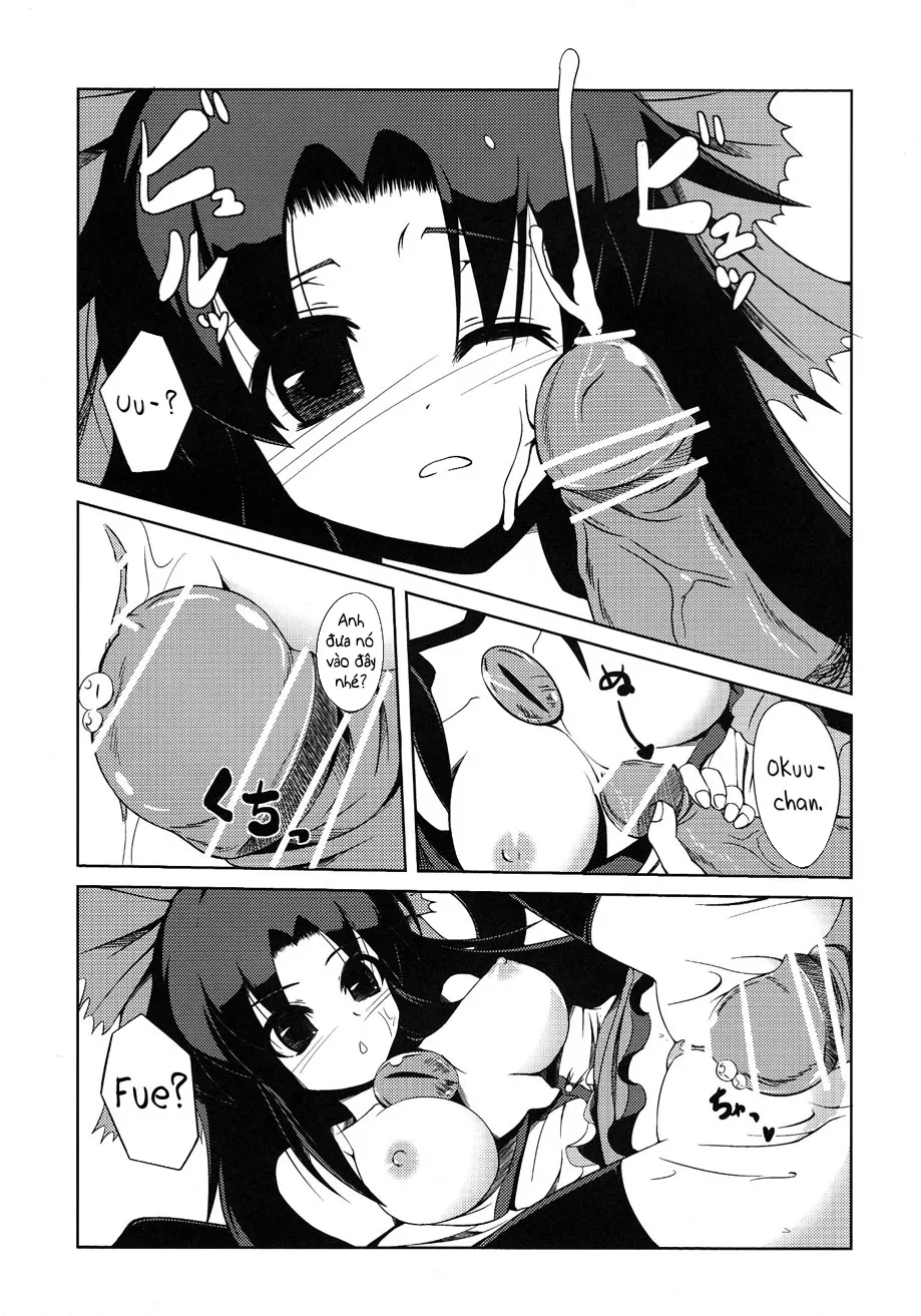 HentaiVN.net - Ảnh 15 - Okuu-chan no Oppai wo Funifuni Hon (Touhou Project) [The Book of Fondling Okuu-chan's Breasts; お空ちゃんのおっぱいをふにふに本] - Chap 1