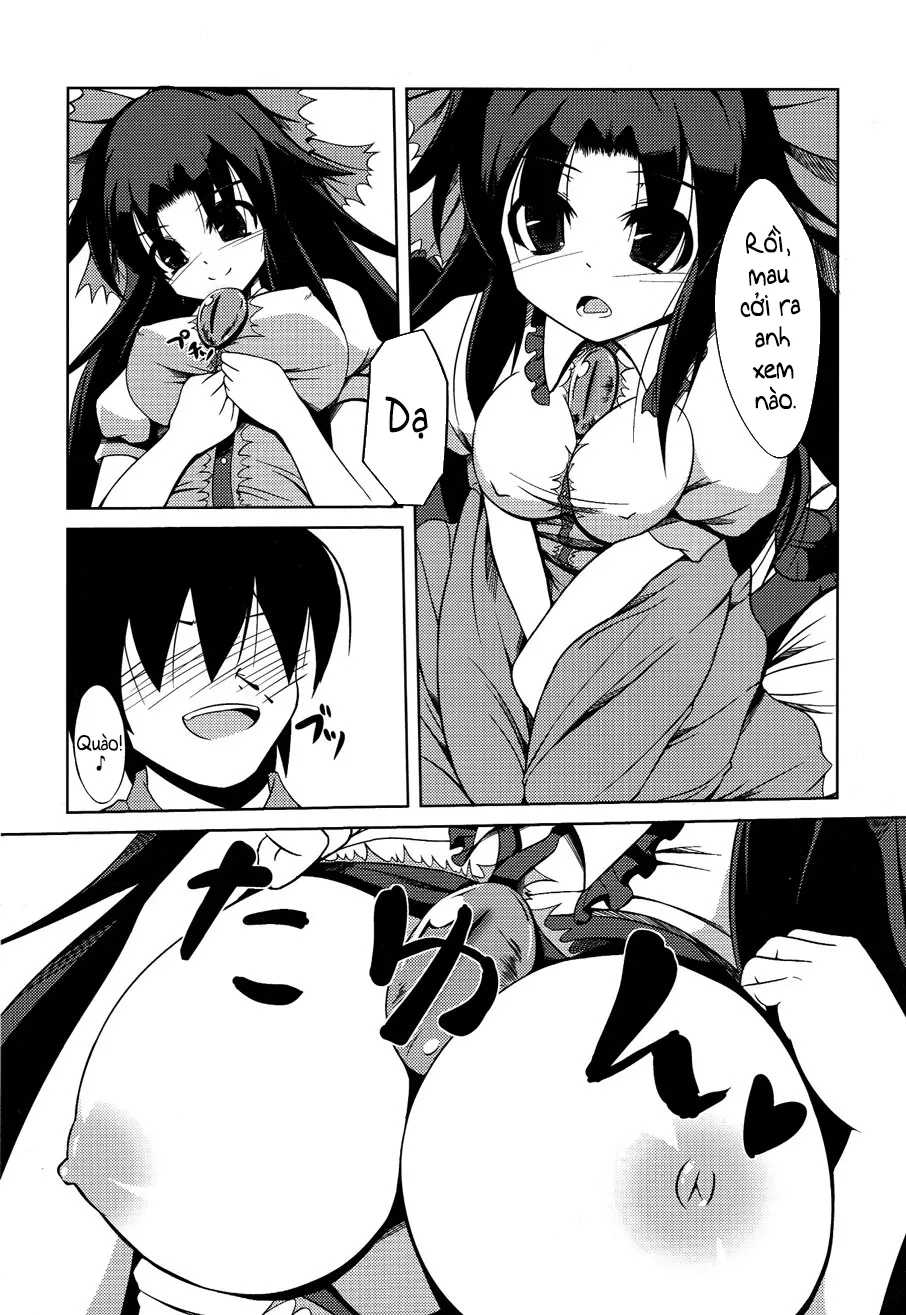 HentaiVN.net - Ảnh 6 - Okuu-chan no Oppai wo Funifuni Hon (Touhou Project) [The Book of Fondling Okuu-chan's Breasts; お空ちゃんのおっぱいをふにふに本] - Chap 1