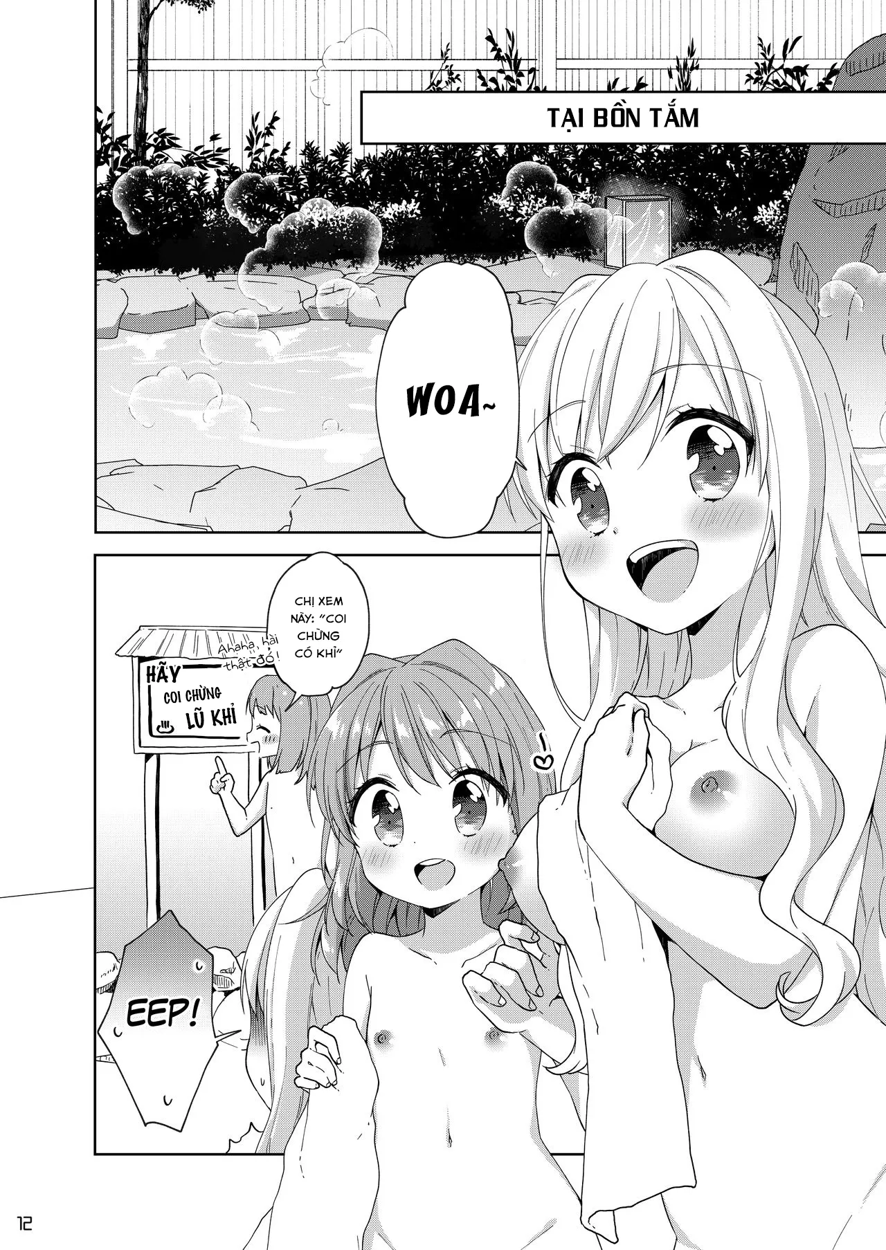 HentaiVN.net - Ảnh 12 - Kinyoubi no Otanoshimi ~Hajimete no Onsen~ - Chap 1
