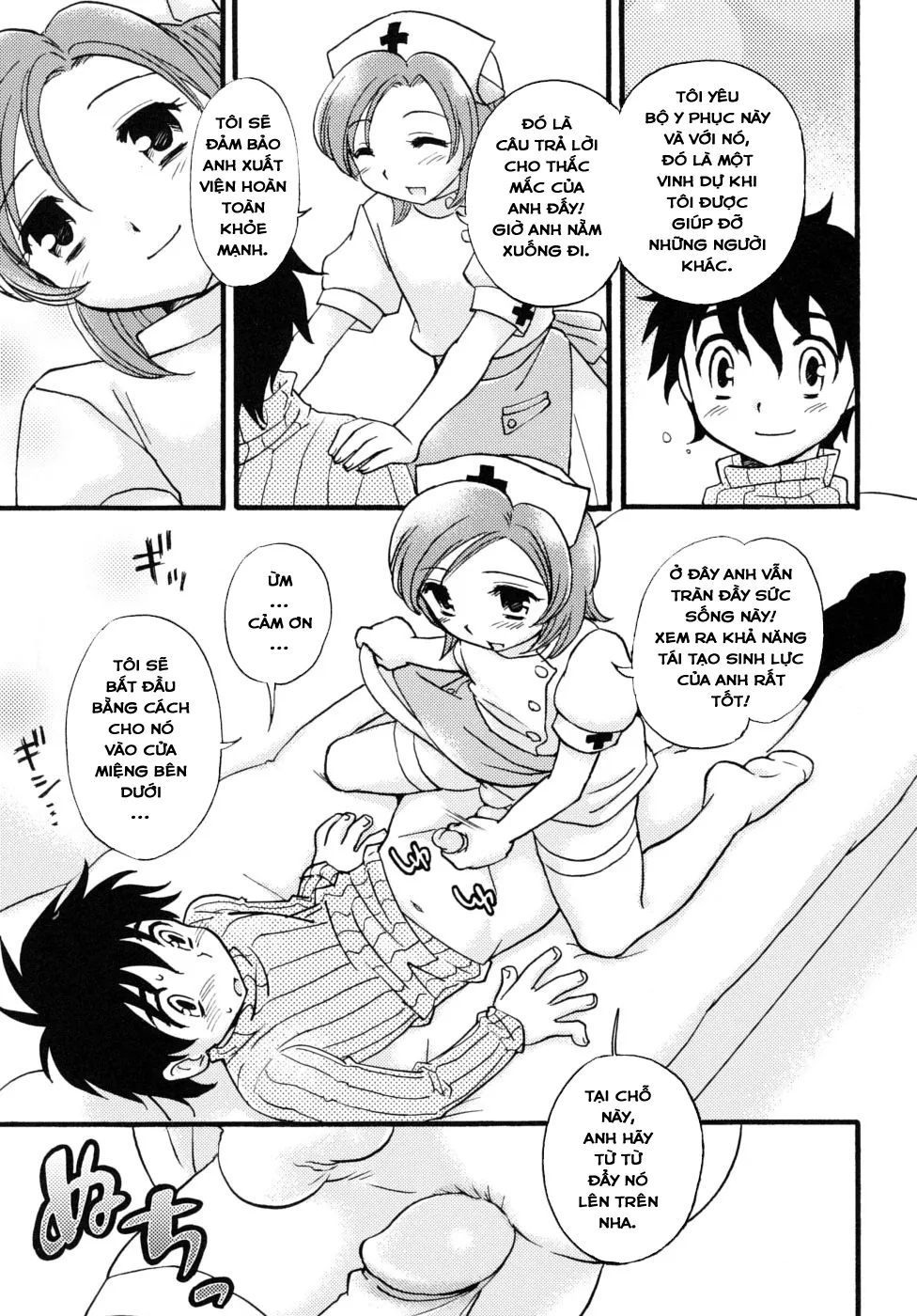 HentaiVN.net - Ảnh 12 - Chàng Trai và Nàng Thiên Thần Áo Trắng [Boy Meets Angel] - Chap 1