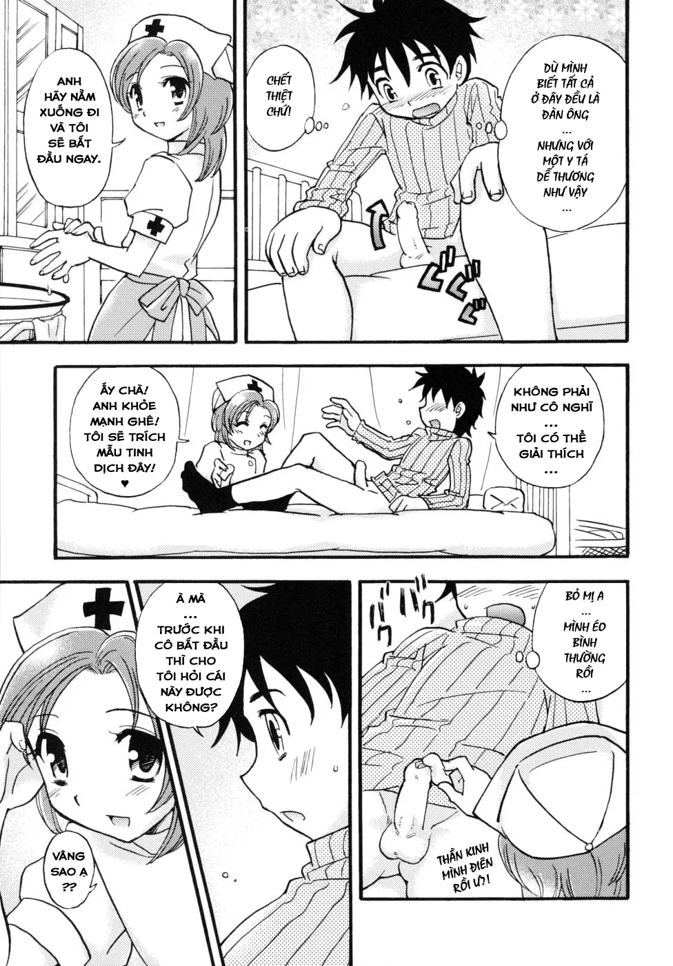 HentaiVN.net - Ảnh 4 - Chàng Trai và Nàng Thiên Thần Áo Trắng [Boy Meets Angel] - Chap 1
