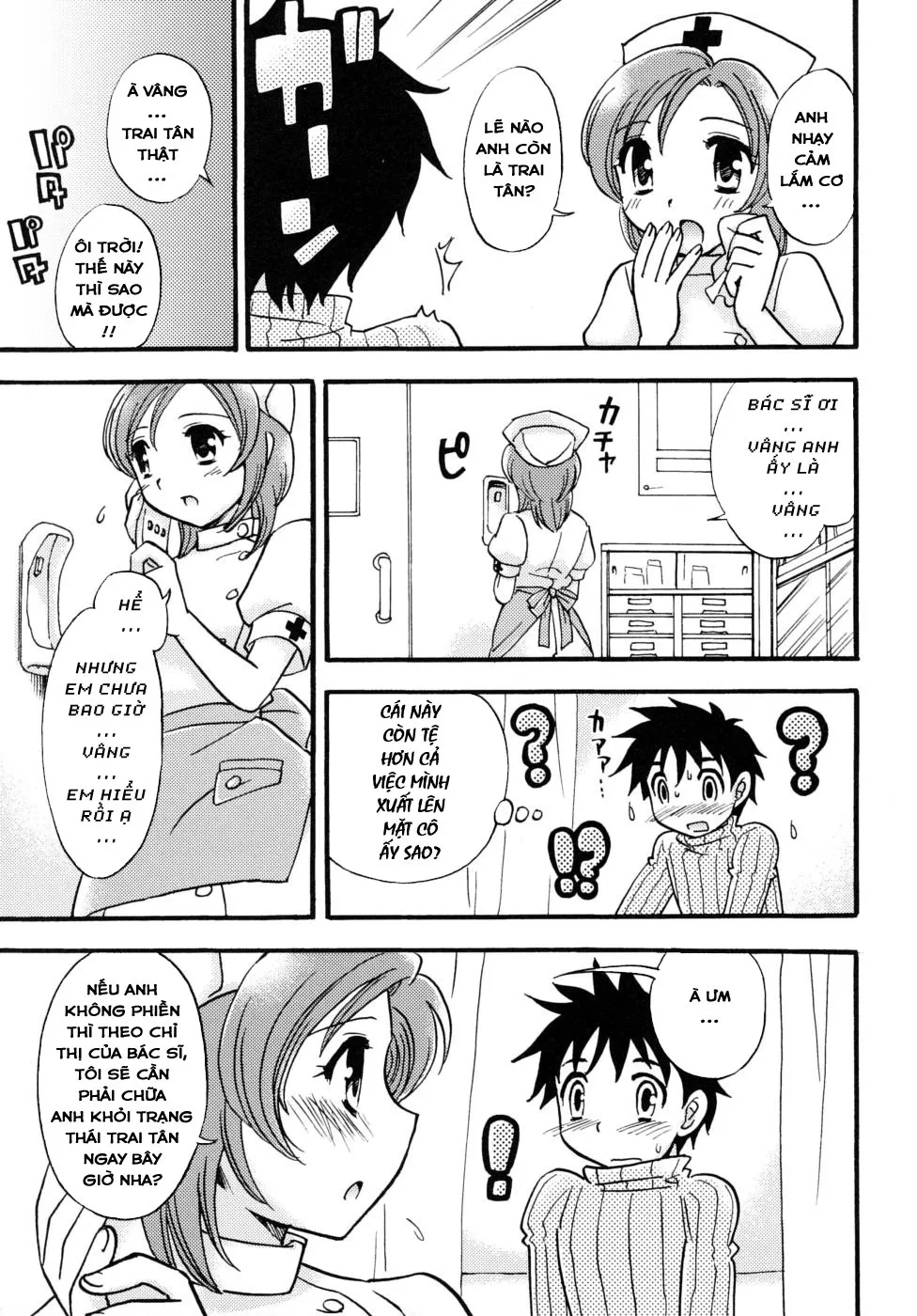 HentaiVN.net - Ảnh 8 - Chàng Trai và Nàng Thiên Thần Áo Trắng [Boy Meets Angel] - Chap 1