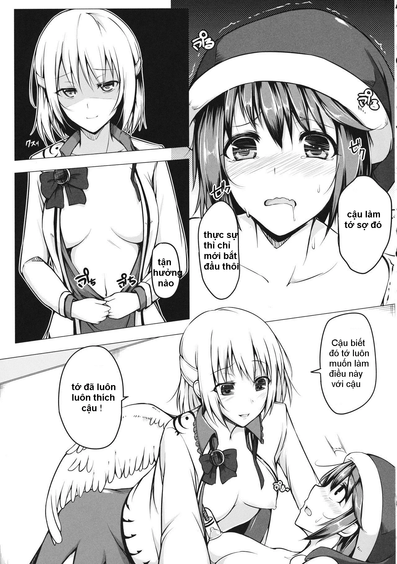 HentaiVN.net - Ảnh 10 - Doremy-san no Chikubi o Sagume-sama ga Suidasu Hon (Touhou) [Núm vú của Doremy-san bị Sagume-sama hút ra] - Chap 1
