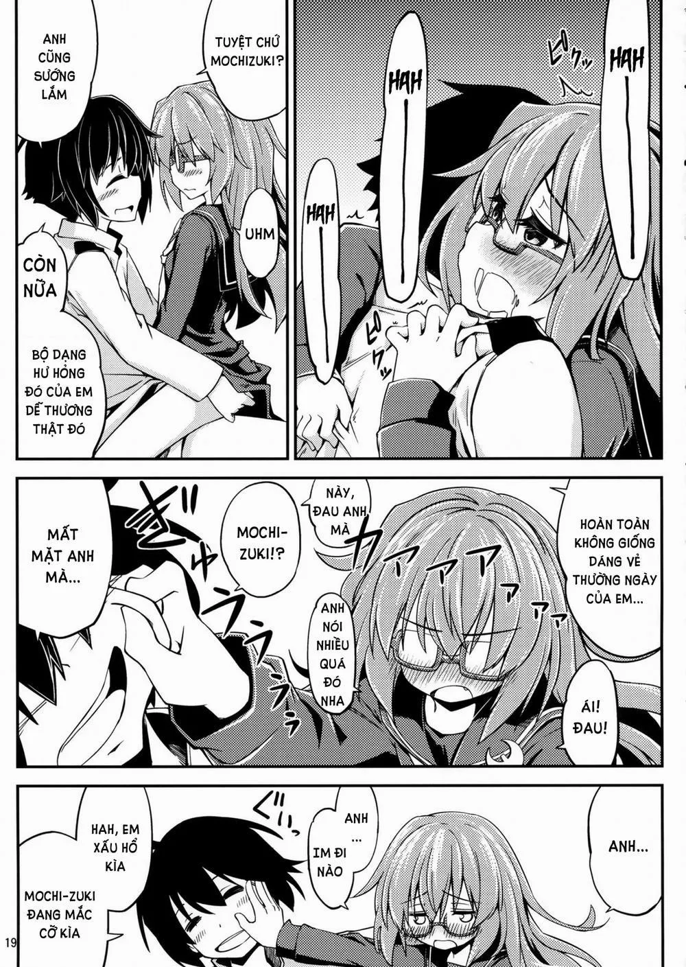 HentaiVN.net - Ảnh 22 - Mochizuki to Yasen (Kantai Collection -KanColle-) - Chap 1